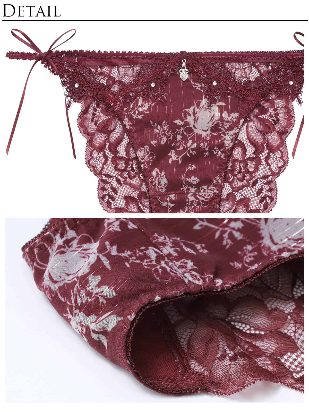 9/16新作!【明日花キララプロデュース/WhipBunny】Secret Rose Garden Bra&Shorts / シークレットローズガーデンブラ＆ショーツ