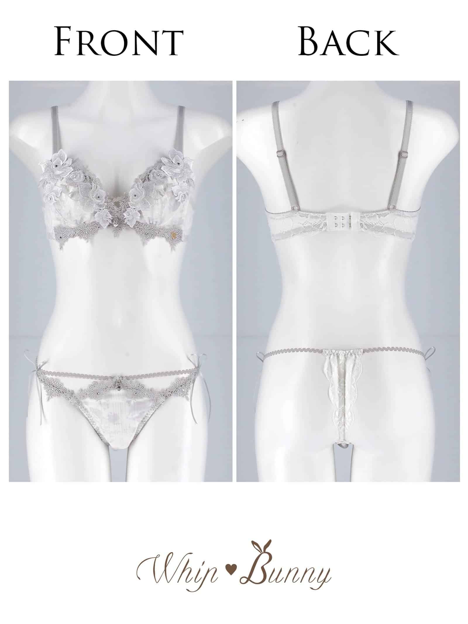 9/16新作!【明日花キララプロデュース/WhipBunny】Secret Rose Garden Bra&Shorts / シークレットローズガーデンブラ＆Tバック