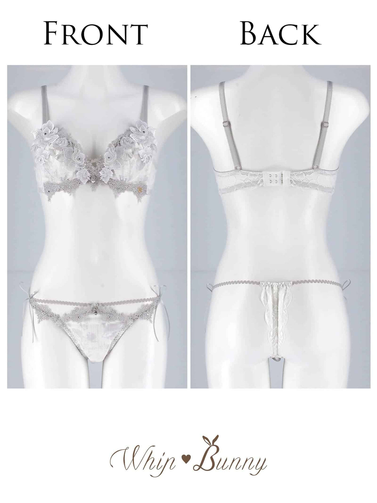 9/16新作!【明日花キララプロデュース/WhipBunny】Secret Rose Garden Bra&Shorts / シークレットローズガーデンブラ＆Tバック