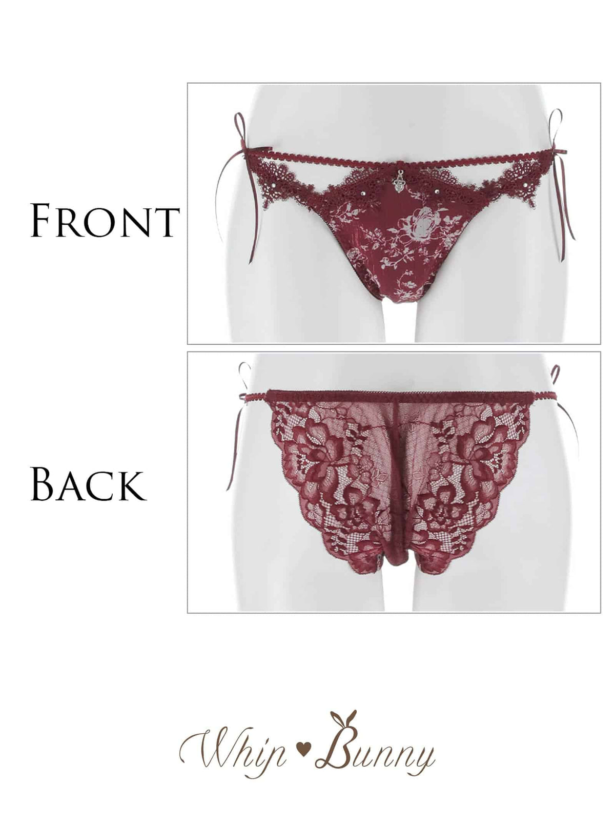9/16新作!【明日花キララプロデュース/WhipBunny】Secret Rose Garden Bra&Shorts / シークレットローズガーデンショーツ