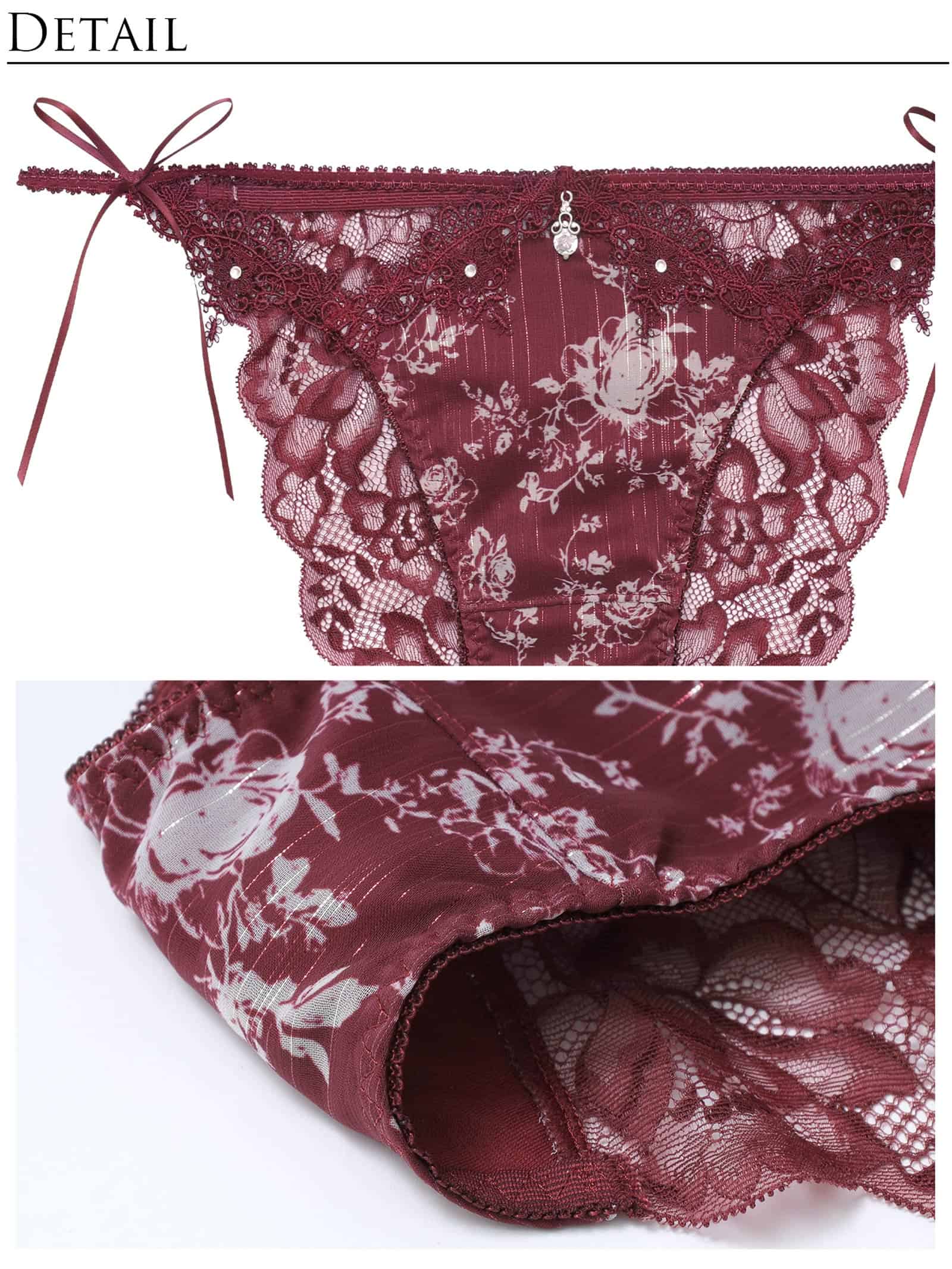 9/16新作!【明日花キララプロデュース/WhipBunny】Secret Rose Garden Bra&Shorts / シークレットローズガーデンショーツ