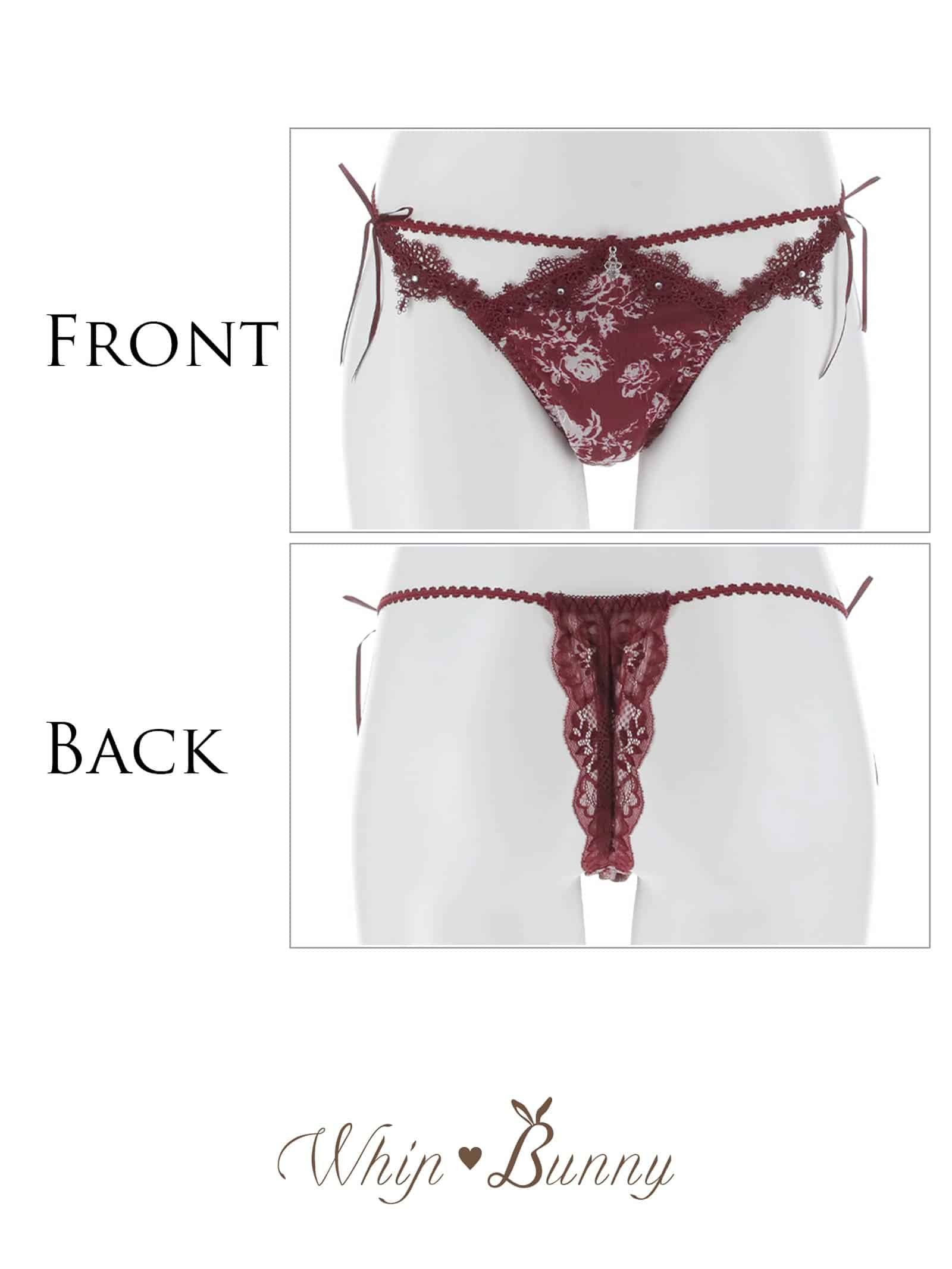 9/16新作!【明日花キララプロデュース/WhipBunny】Secret Rose Garden Bra&Shorts / シークレットローズガーデンショーツ