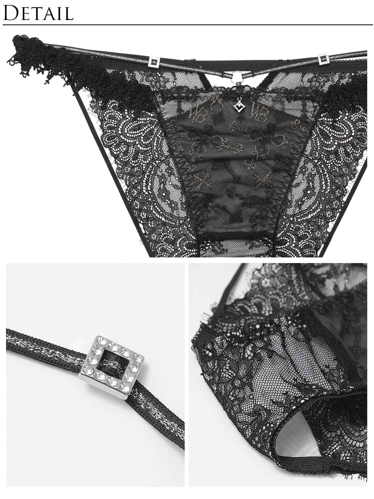 9/28新作!【明日花キララプロデュース/WhipBunny】Gothic Glow Lace Shorts / ゴシックグローレースショーツ