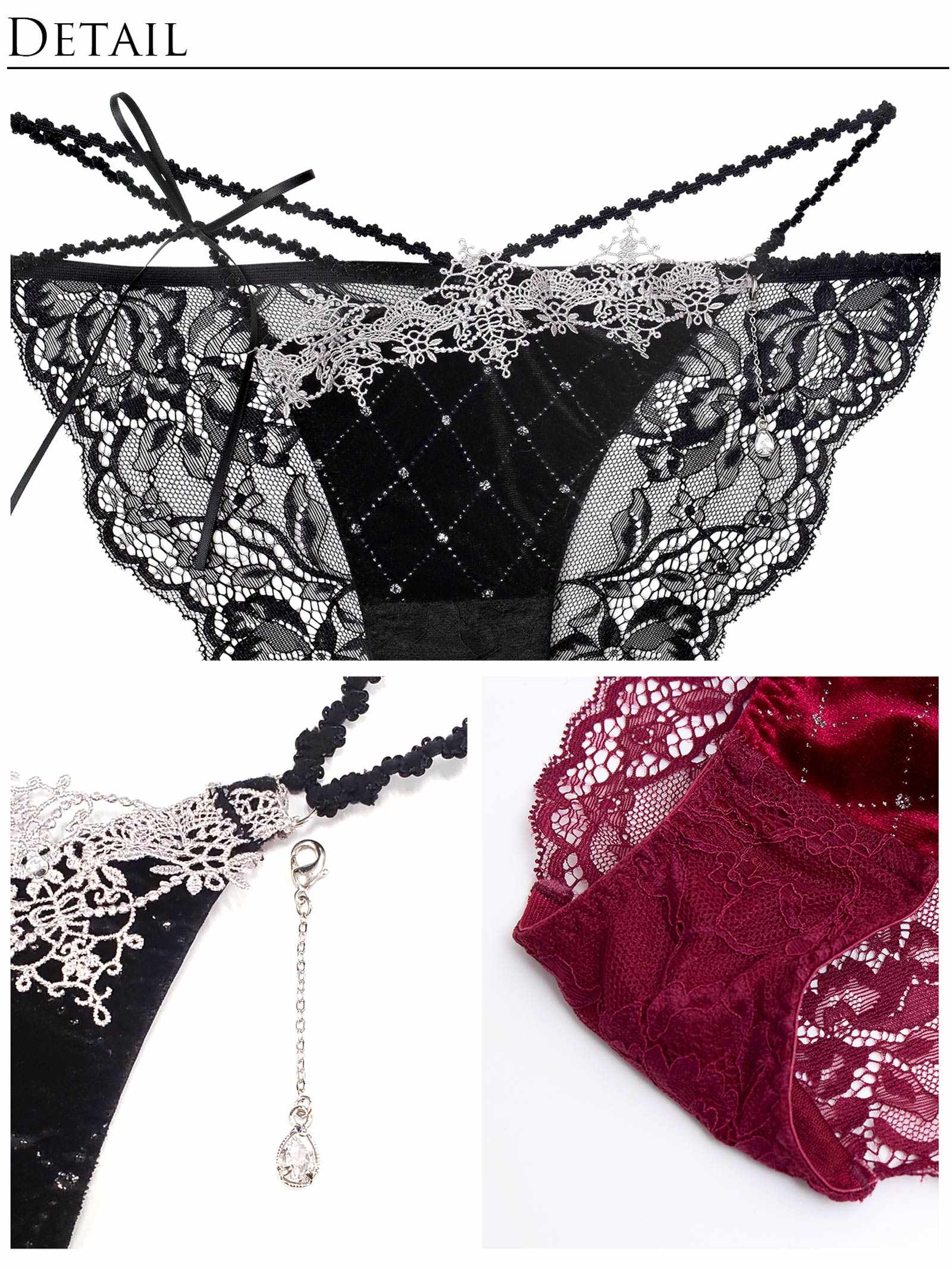 10/10新作!【明日花キララプロデュース/WhipBunny】Luxe Jewelry Velour Shorts / リュクスジュエリーベロアショーツ