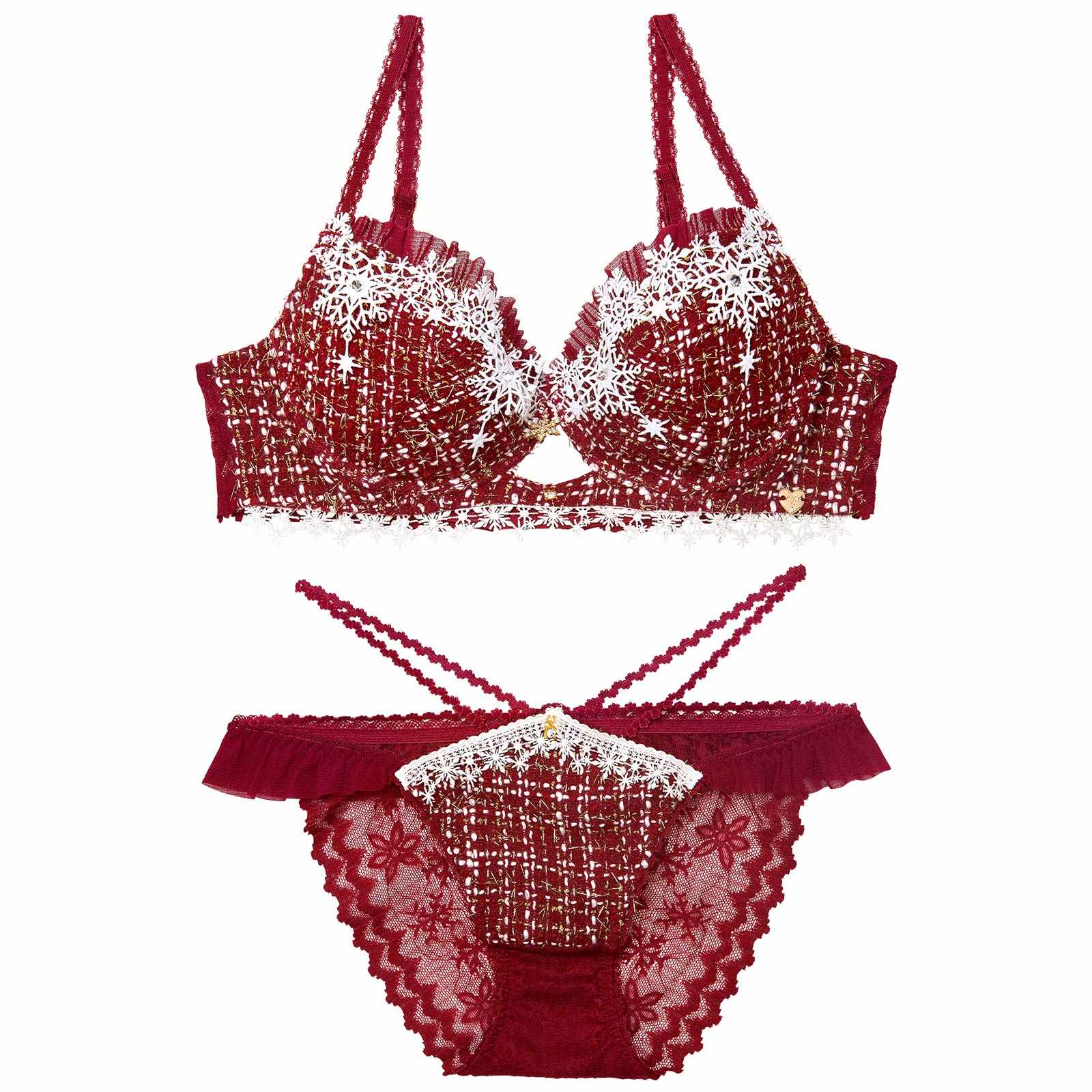 11/21新作!【明日花キララプロデュース/WhipBunny】Luxury Snow Tweed Bra&Shorts / ラグジュアリースノーツイードブラ＆ショーツ