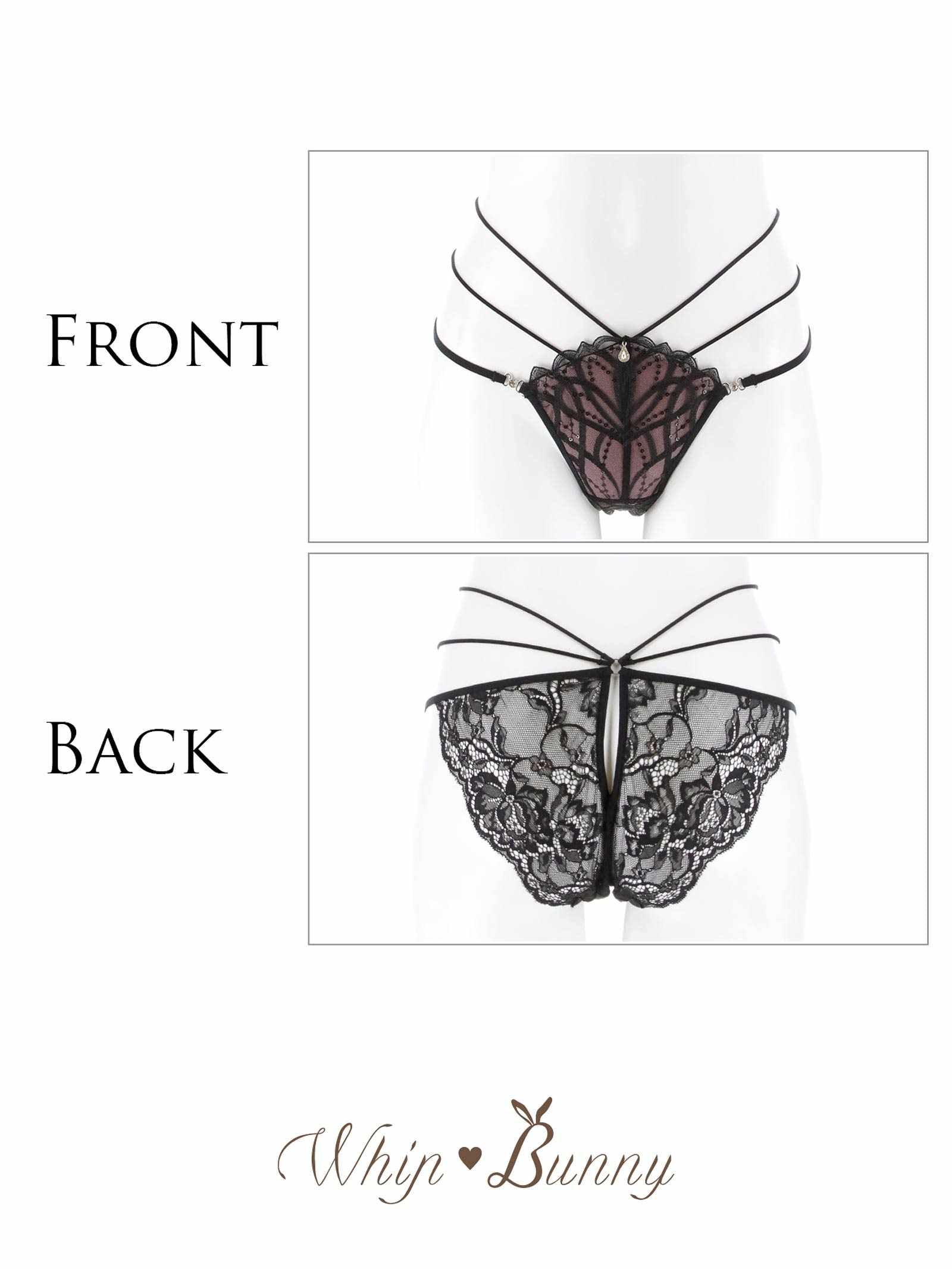 1/30新作!【明日花キララプロデュース/WhipBunny】Elegant Arch Corsage Shorts/ エレガントアーチコサージュショーツ