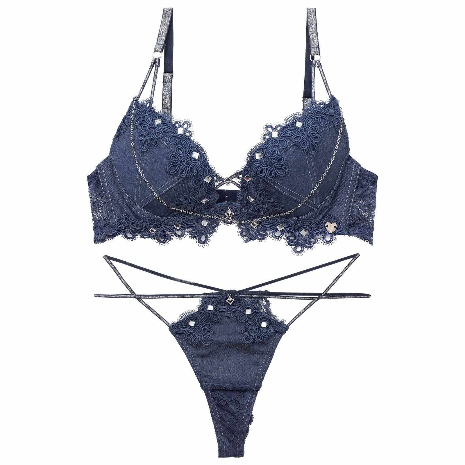 4/17新作!【明日花キララプロデュース/WhipBunny】Luxury Bijou Studs Bra&T-back / ラグジュアリービジュースタッズブラ＆Tバック