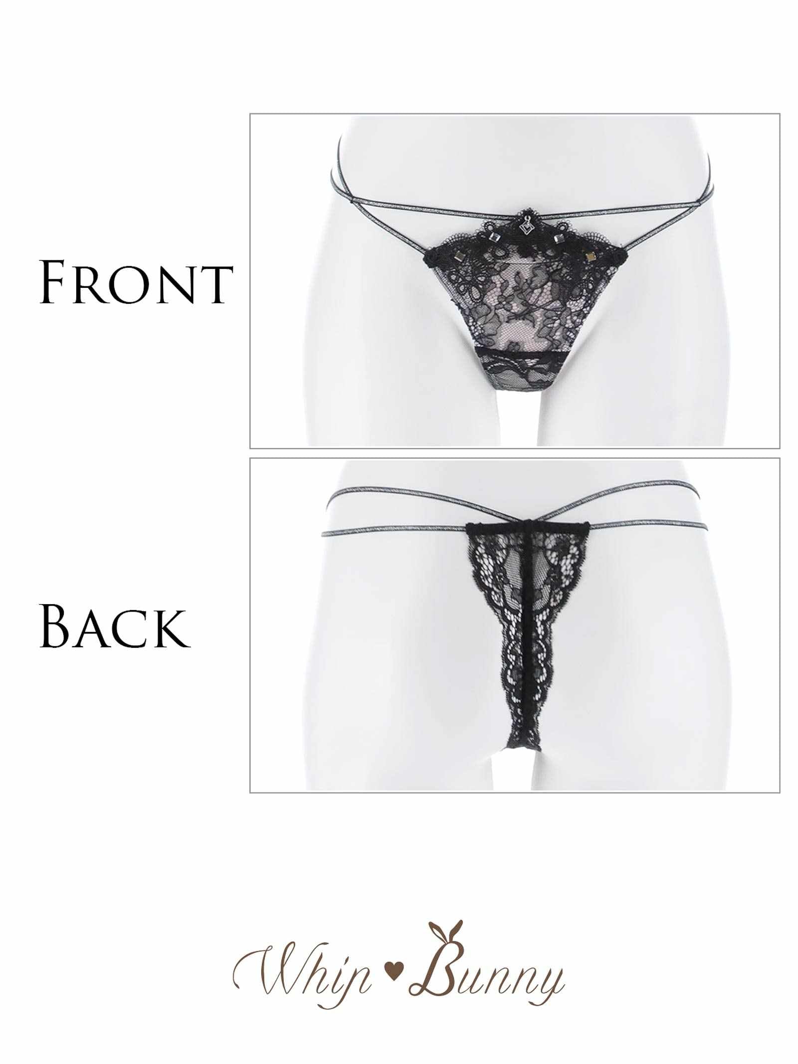 4/17新作!【明日花キララプロデュース/WhipBunny】Luxury Bijou Studs Shorts / ラグジュアリービジュースタッズショーツ