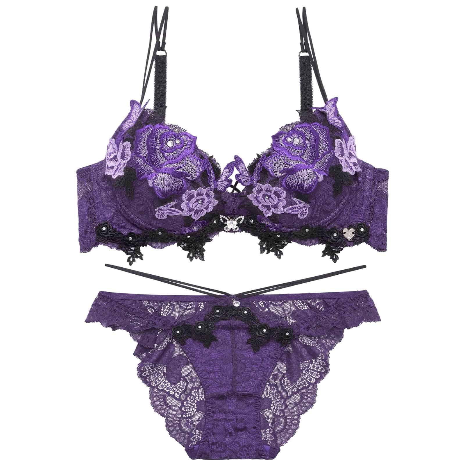 8/7新作!【明日花キララプロデュース/WhipBunny】Butterfly Rose Bloom Bra&Shorts / バタフライローズブルームブラ＆ショーツ