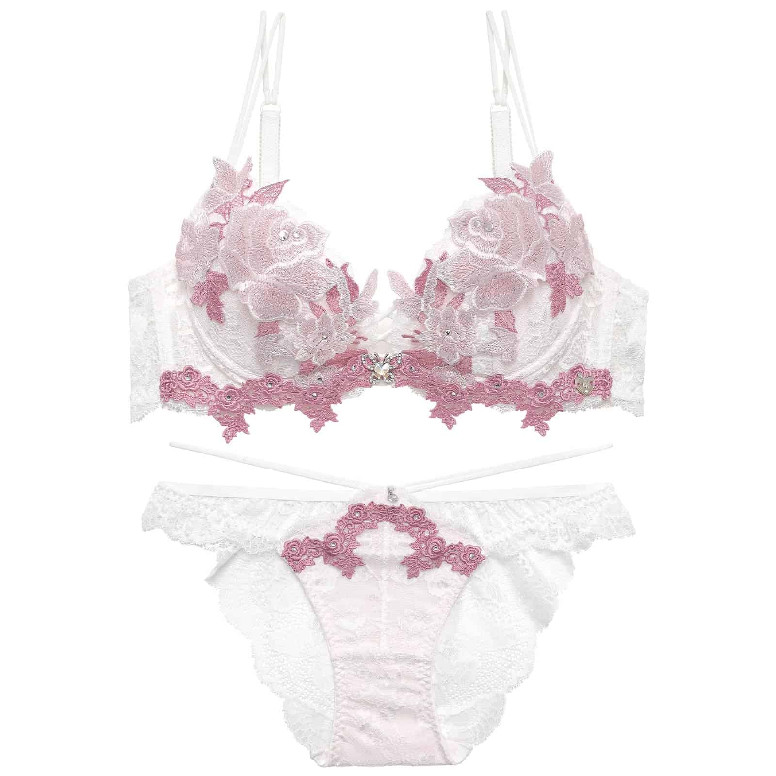 8/7新作!【明日花キララプロデュース/WhipBunny】Butterfly Rose Bloom Bra&Shorts / バタフライローズブルームブラ＆ショーツ
