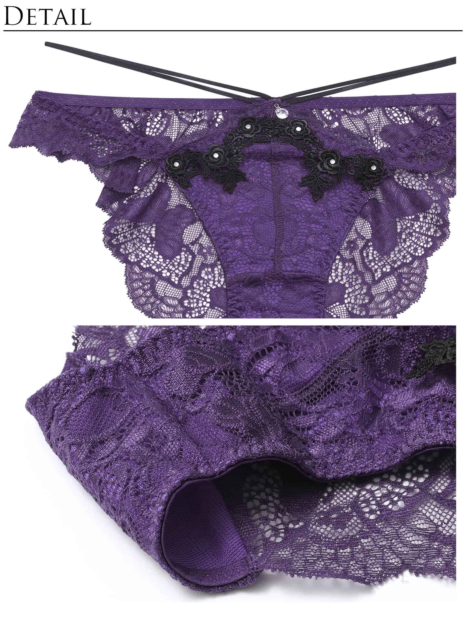 8/7新作!【明日花キララプロデュース/WhipBunny】Butterfly Rose Bloom Bra&Shorts / バタフライローズブルームブラ＆ショーツ