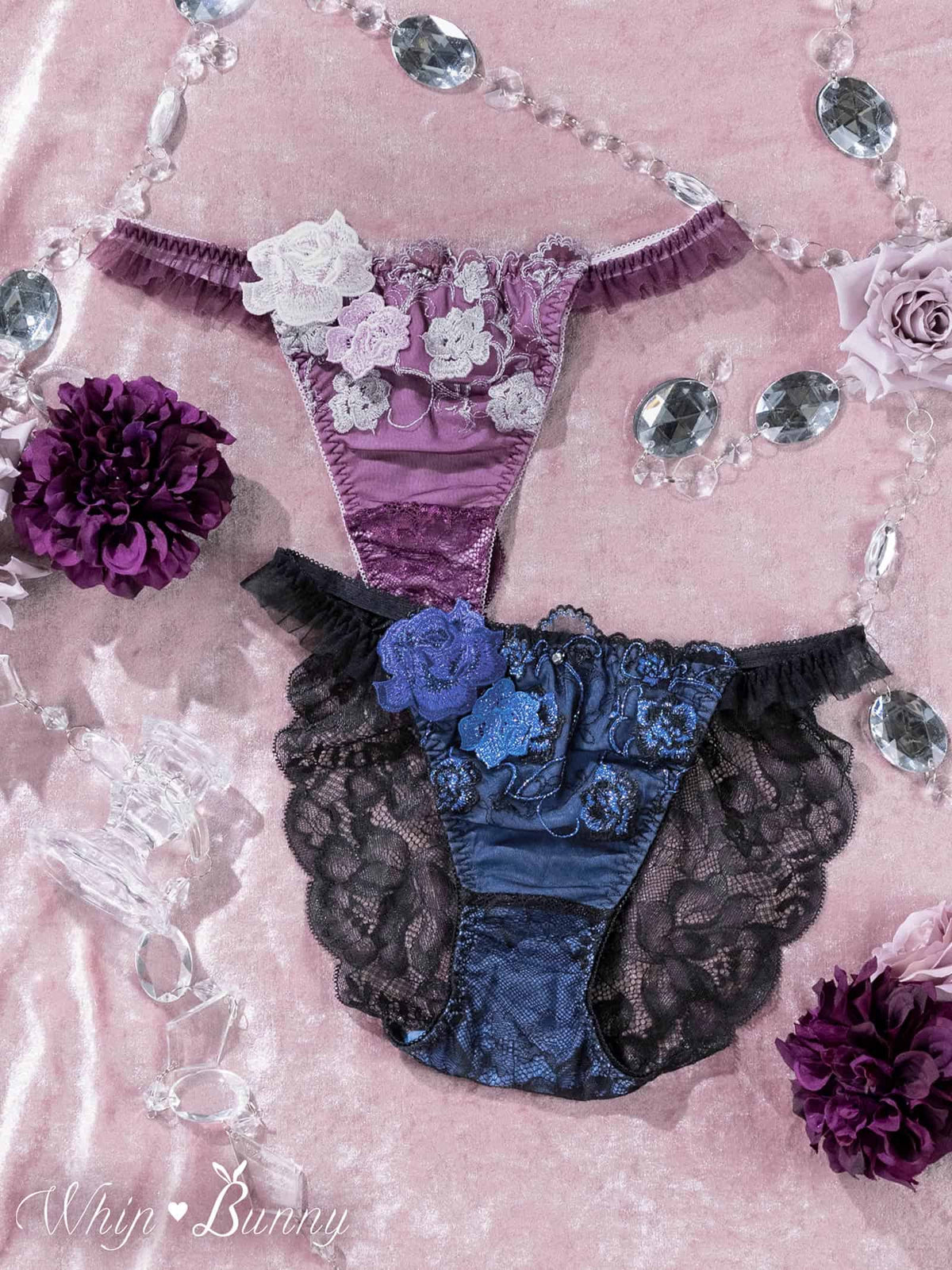 10/23新作!【明日花キララプロデュース/WhipBunny】Rich Rose Blossom Shorts / リッチローズブロッサムショーツ