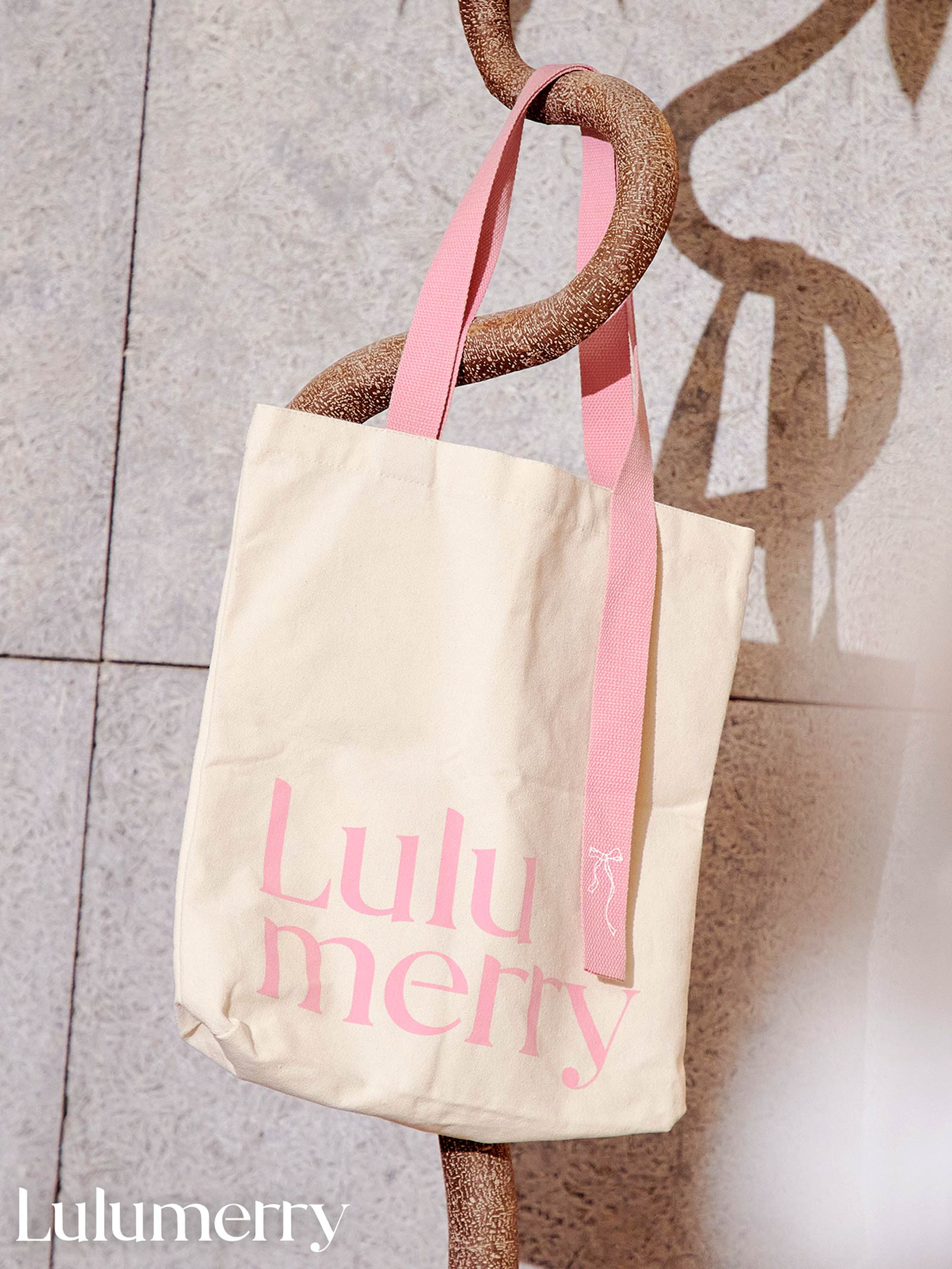 【ばんばんざい るなプロデュース/Lulumerry】Lulumerryロゴトートバック