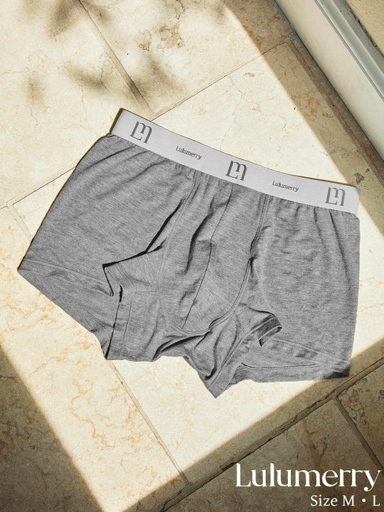 【YouTuber流那プロデュース/Lulumerry】モノグラムロゴ　メンズパンツ/グレー