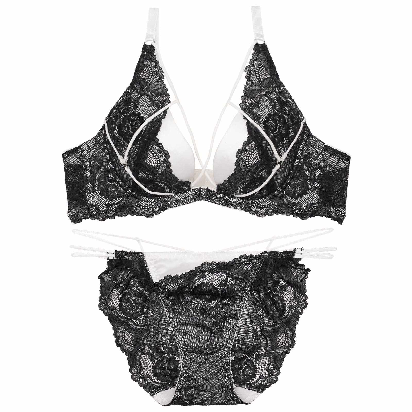 【ぴょな(PyunA.)プロデュース/Enfel】レイヤードデビル ブラジャー&ショーツ