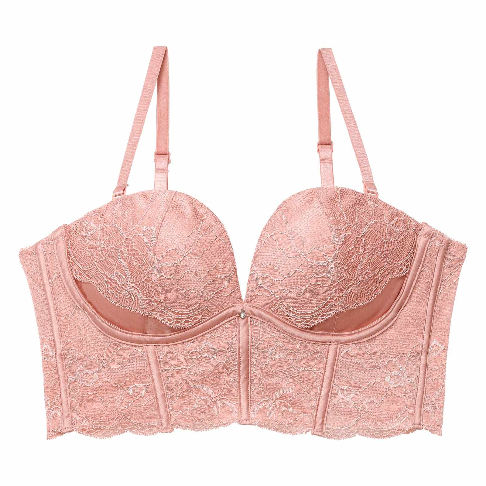 12/19再販!【てんちむプロデュース/QQz】デコルテプッシュブラジャー