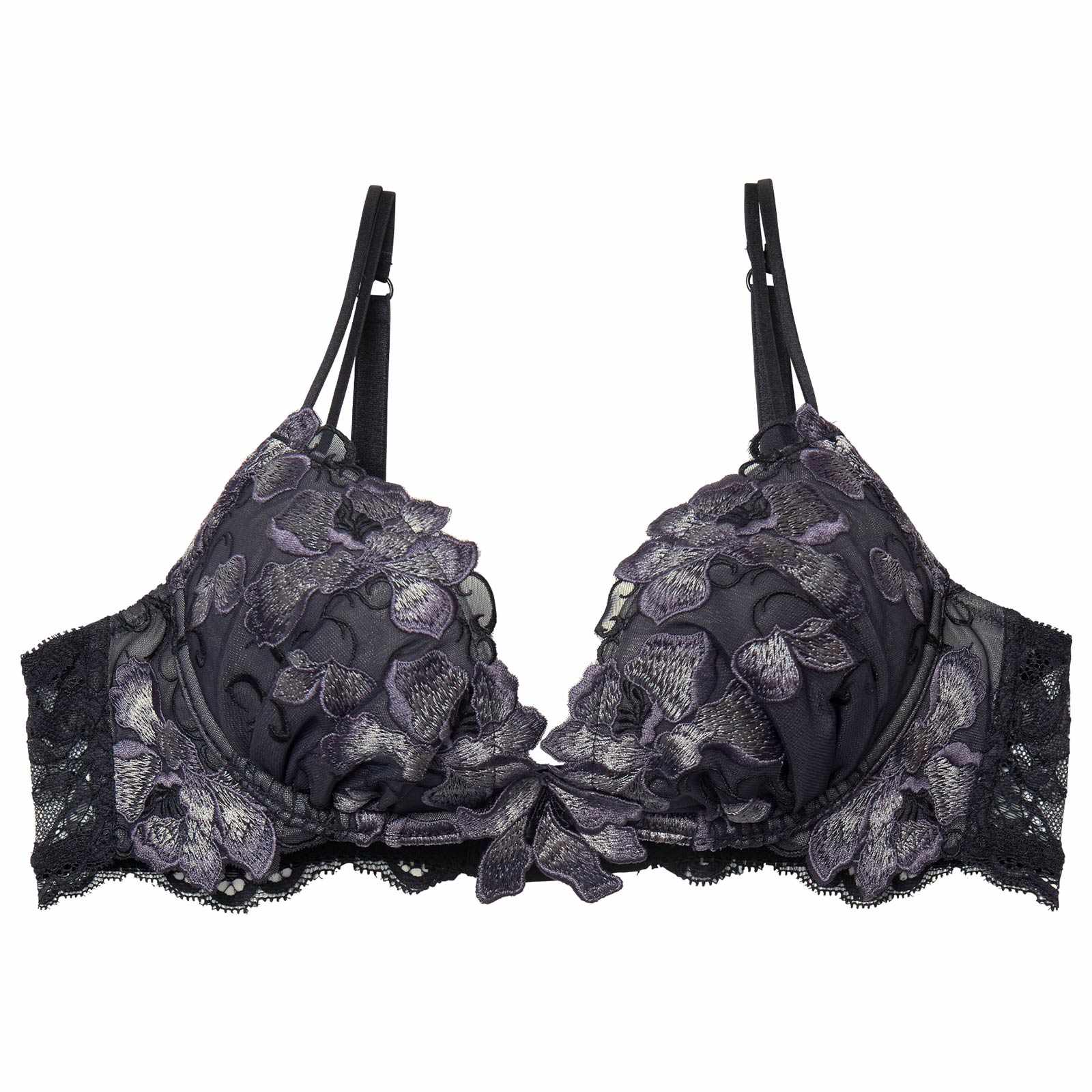 3/16新作!【PyunA．プロデュース-Enfel】リュクスカメリアブラジャー ブラック