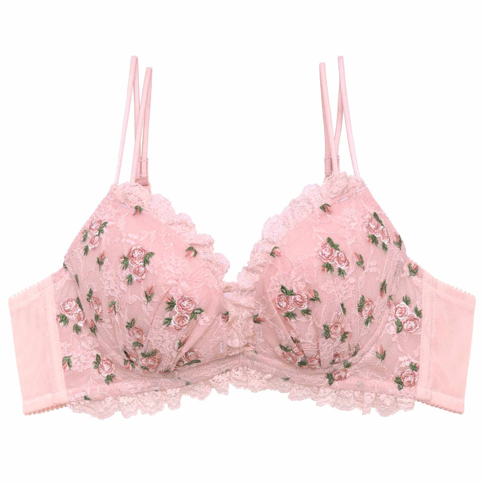 4/24新作!【4/25より順次発送】【ぴょな(PyunA.)プロデュース/Enfel】ノーブルローズブラジャー L.PINK