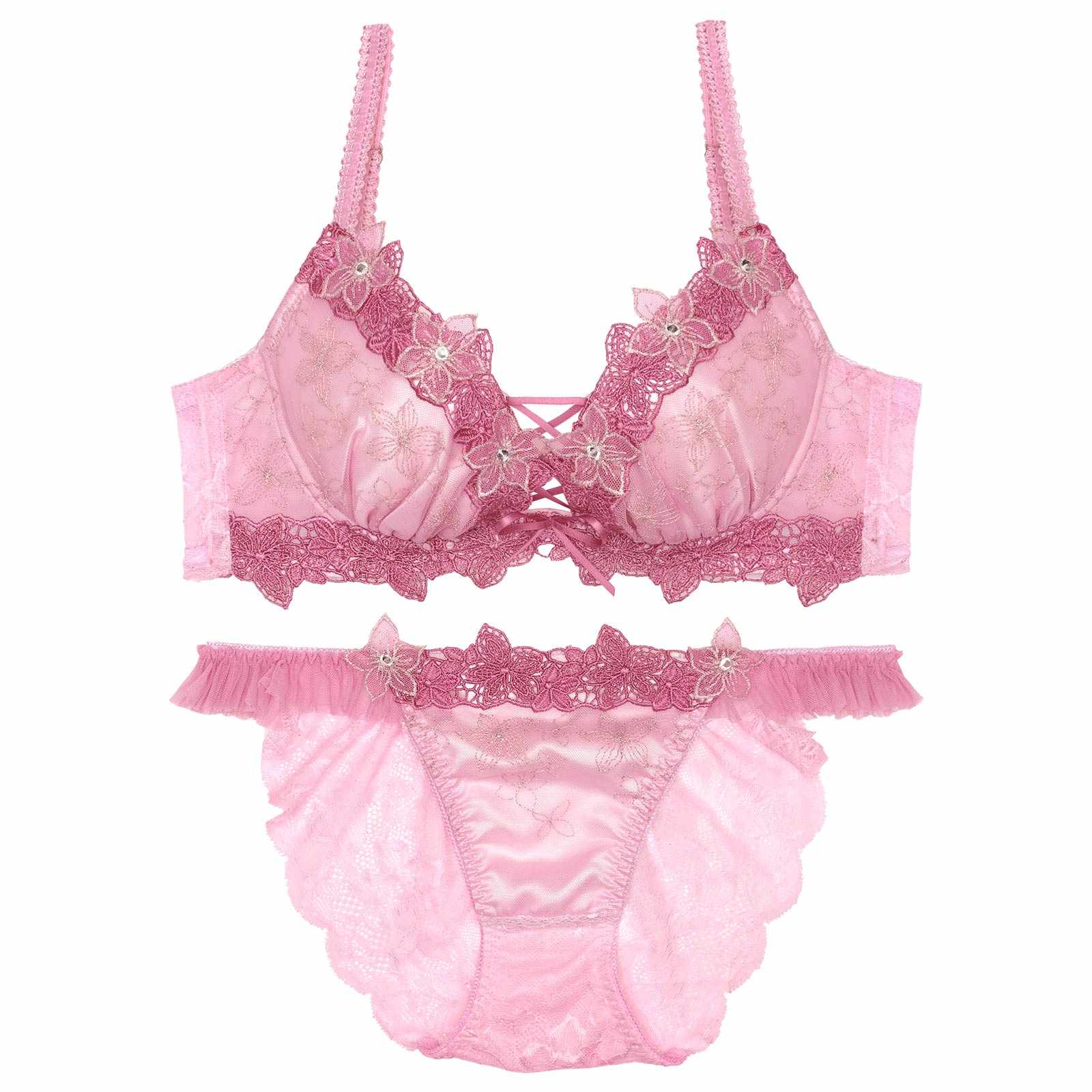 【伊藤桃々プロデュース/Rosem】ピーチブロッサムブラセット/チェリーピンク