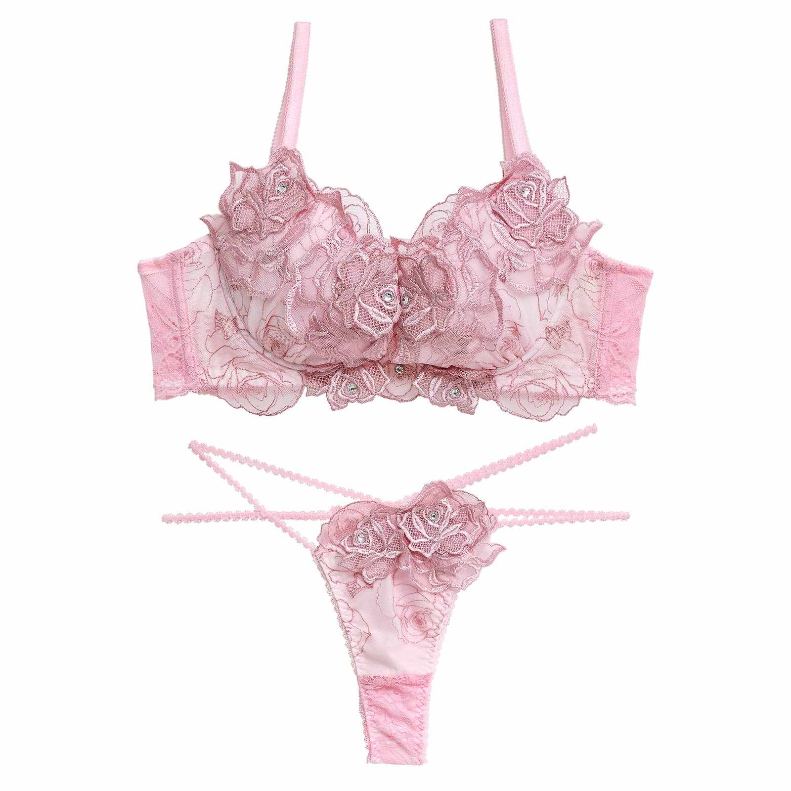 2/6新作!【伊藤桃々プロデュース/Rosem】ロマンティックローズブラセット/ローズピンク