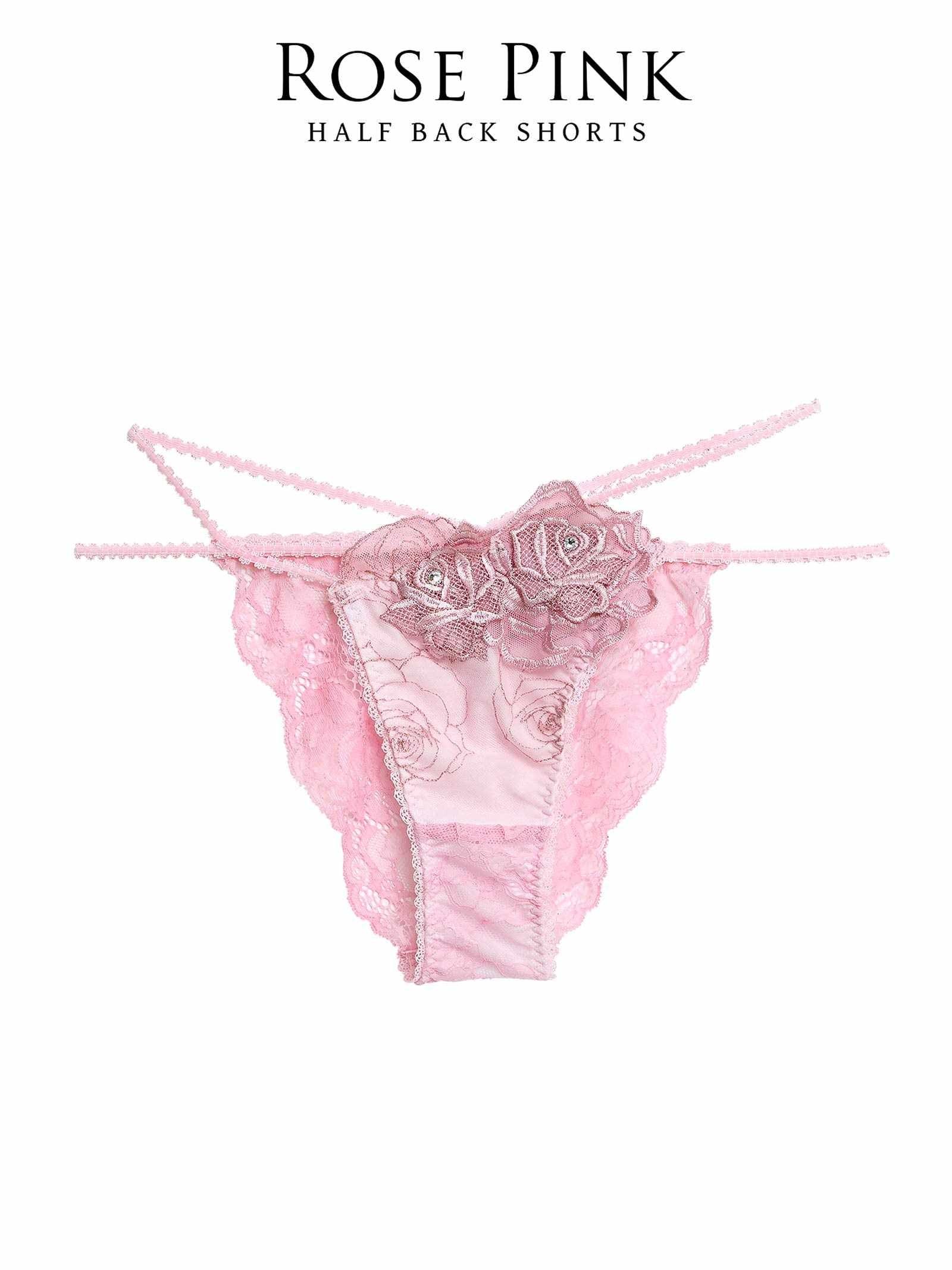 【伊藤桃々プロデュース/Rosem】ロマンティックローズ単品ハーフバックショーツ