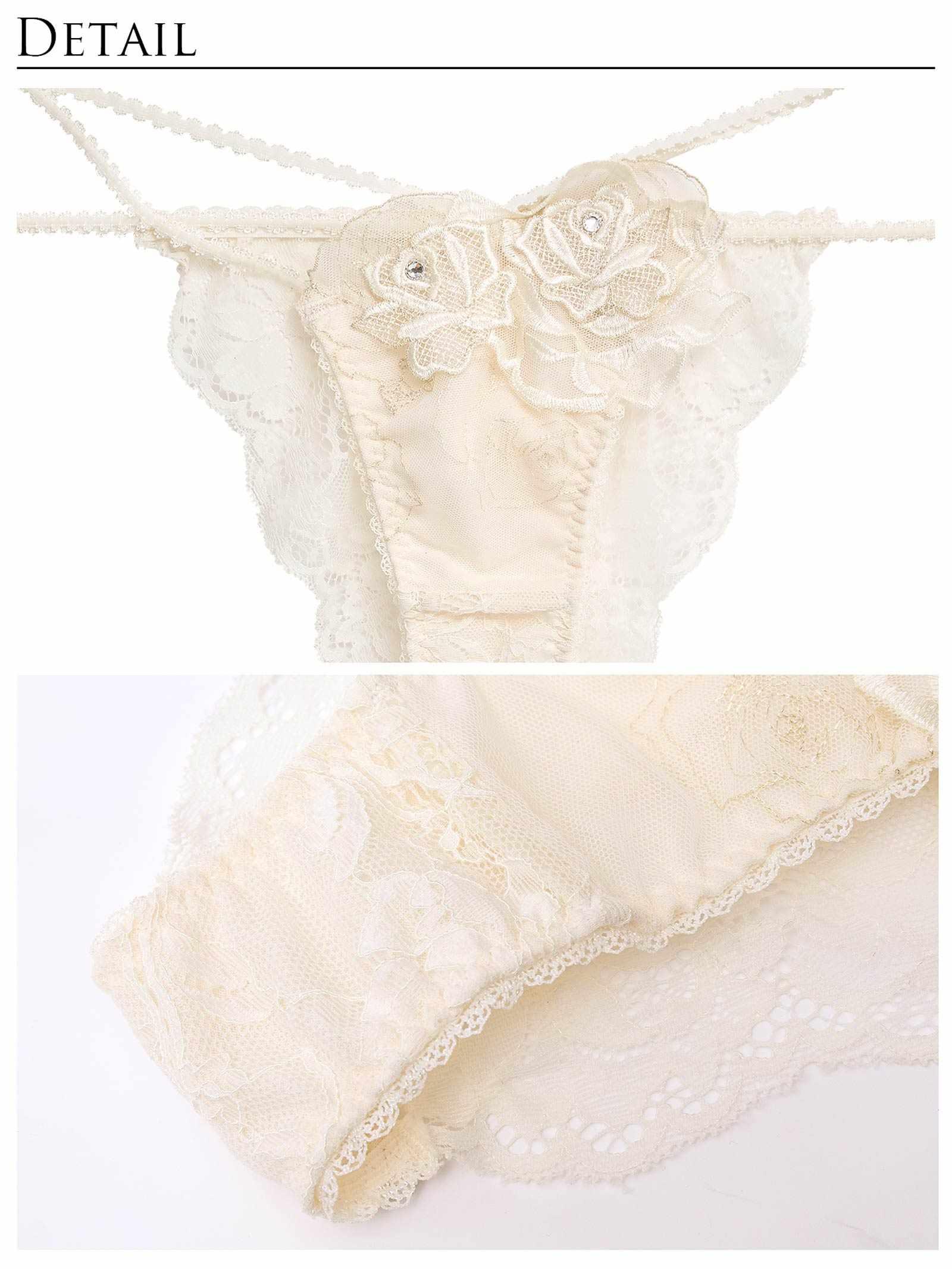 【伊藤桃々プロデュース/Rosem】ロマンティックローズ単品ハーフバックショーツ