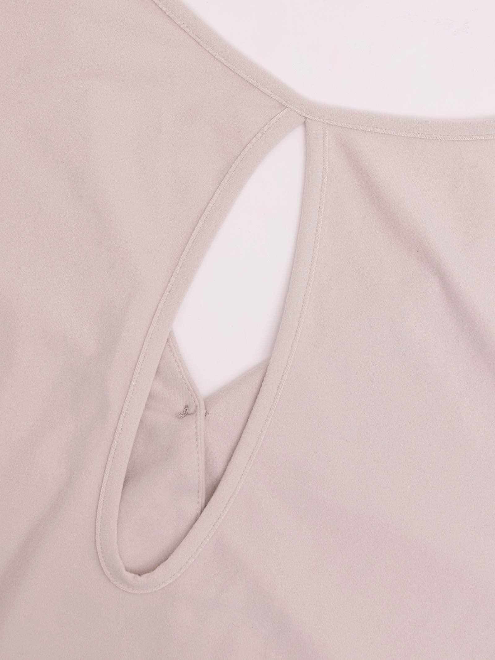 【Mivera＆/みゆうプロデュース】Belle Drape Rompers　ベルドレープロンパース/GRAY