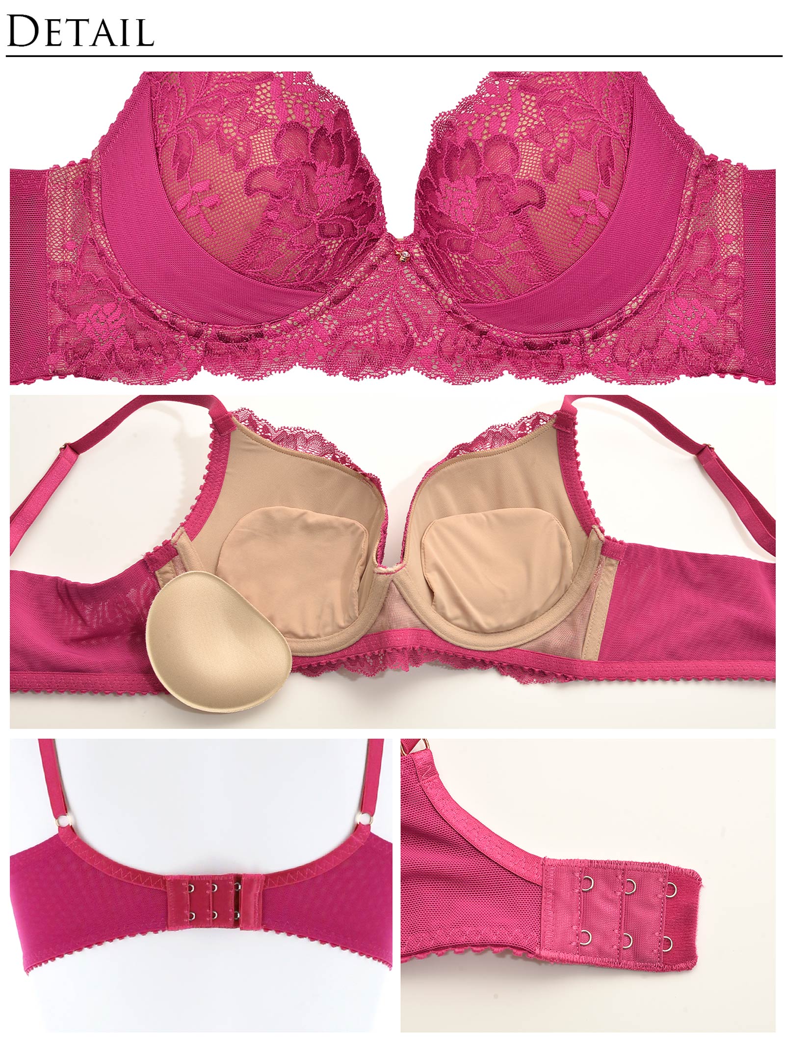 【ダレノガレ明美プロデュース/GARRONE】Grace Opera Bra グレースオペラブラ