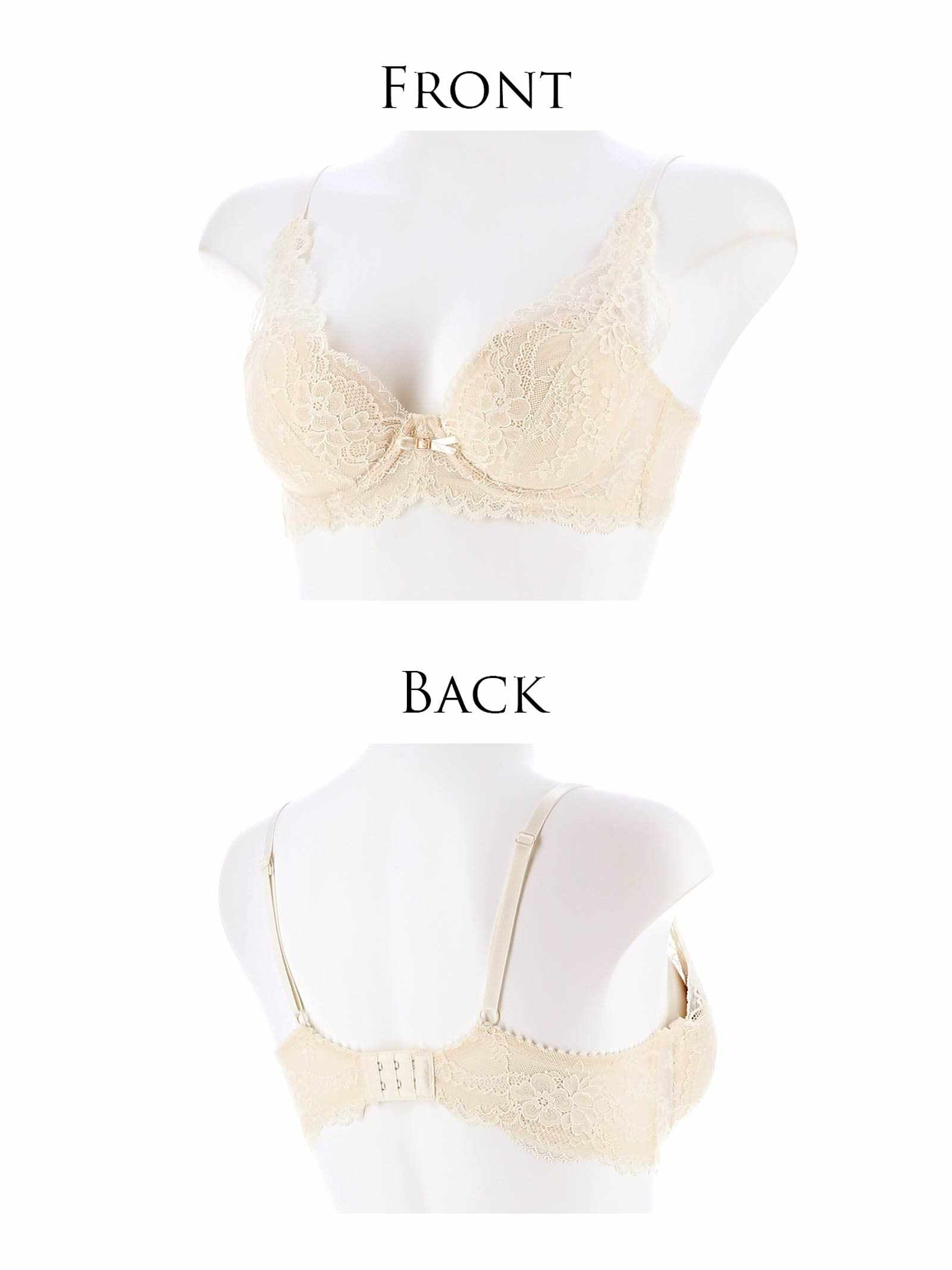 12/19新作!【かとゆり着用】Ballerina Lace Bra＆shorts バレリーナレースブラ&バック透けフルバックショーツ