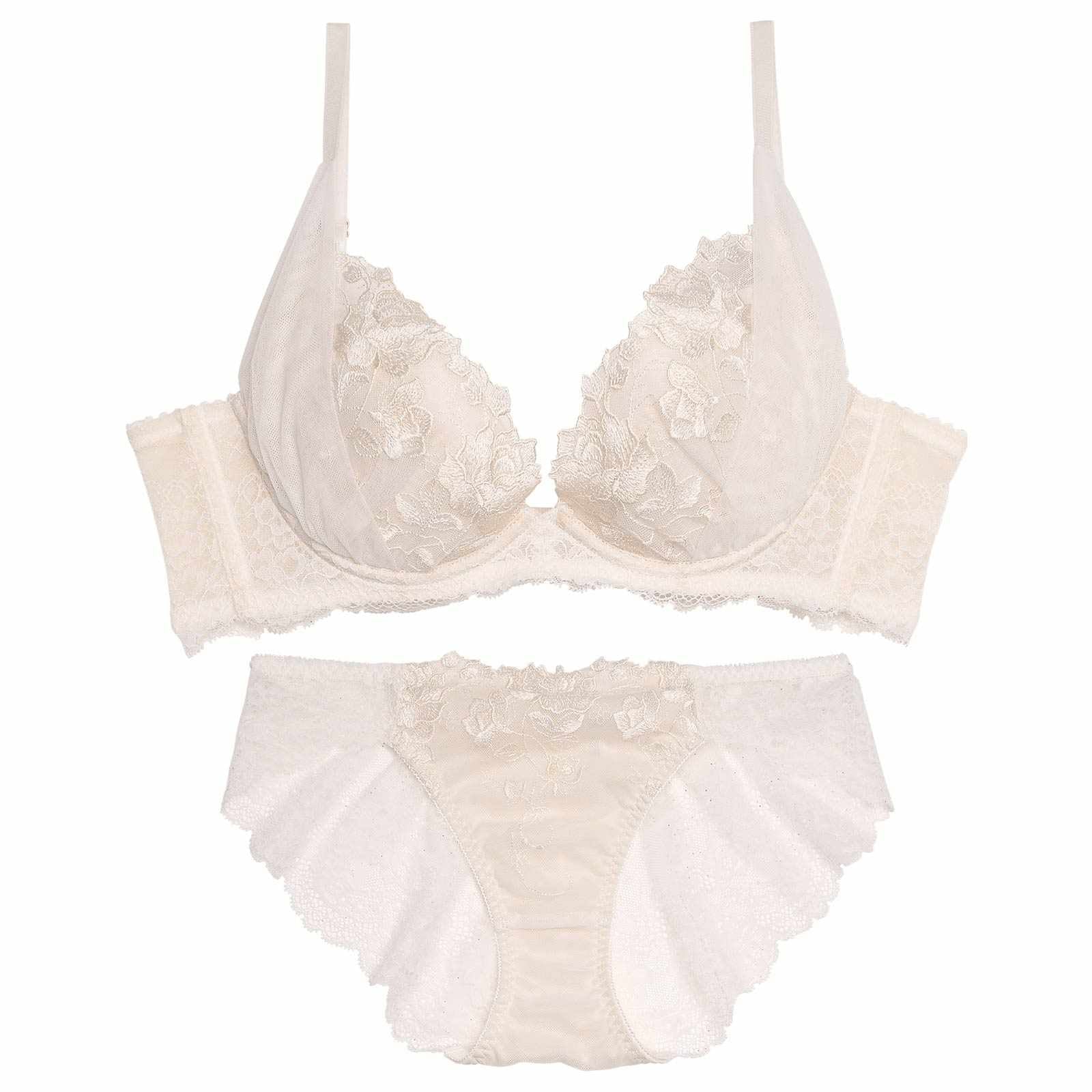 【ダレノガレ明美プロデュース/GARRONE】rose antique bra＆shorts ローズ アンティーク ブラ＆ショーツ