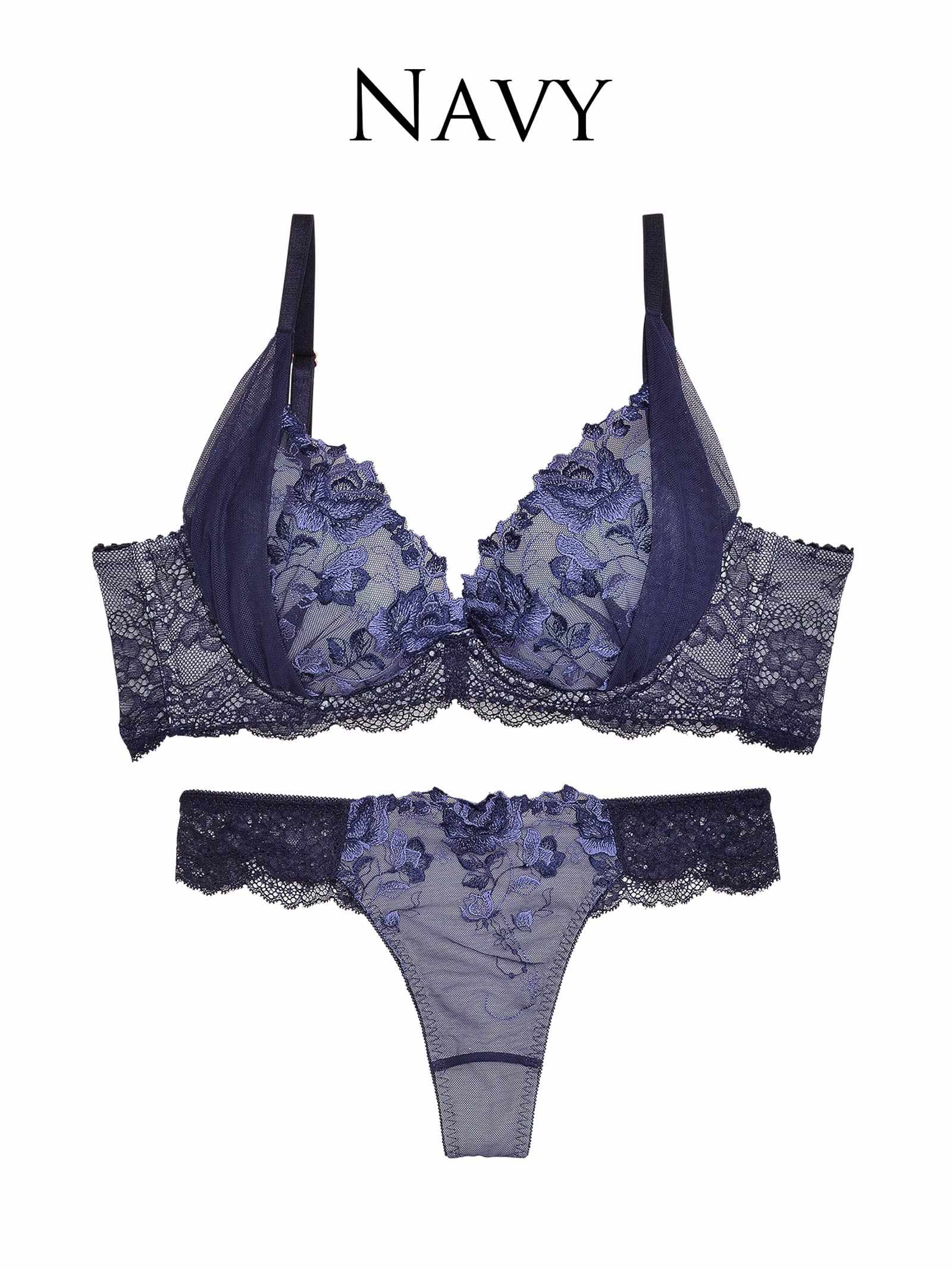 10/31新作!【ダレノガレ明美プロデュース/GARRONE】rose antique bra＆T-back ローズ アンティーク ブラ＆Tバック