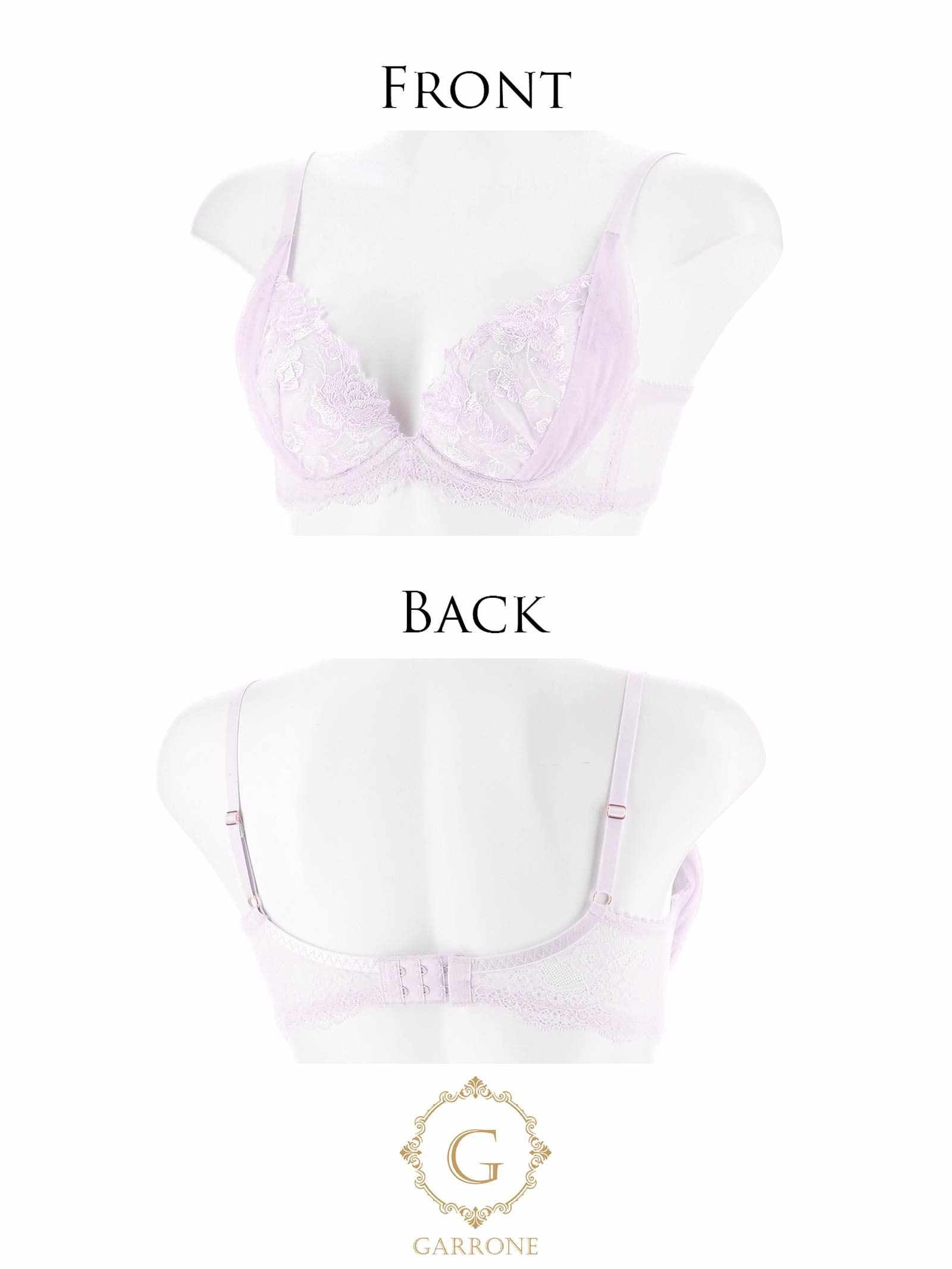 10/31新作!【ダレノガレ明美プロデュース/GARRONE】rose antique bra＆T-back ローズ アンティーク ブラ＆Tバック