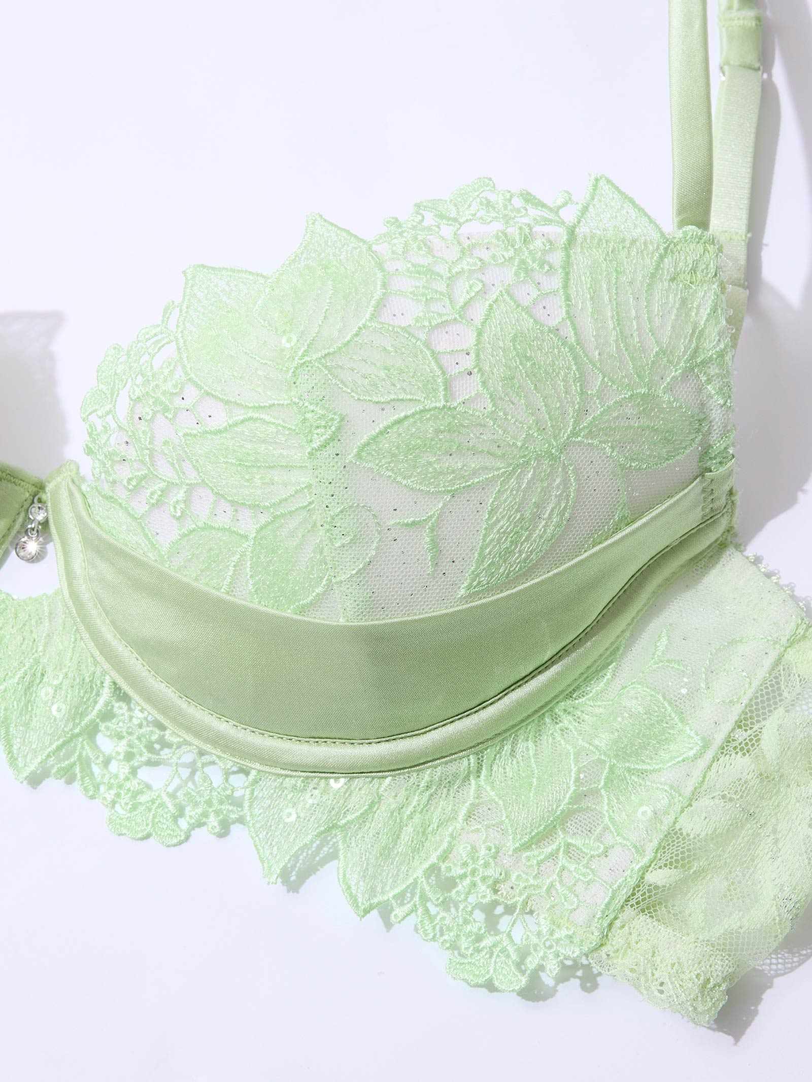 【Mivera＆/みゆうプロデュース】Radiant Elf Bra　レディアントエルフブラ/MINT