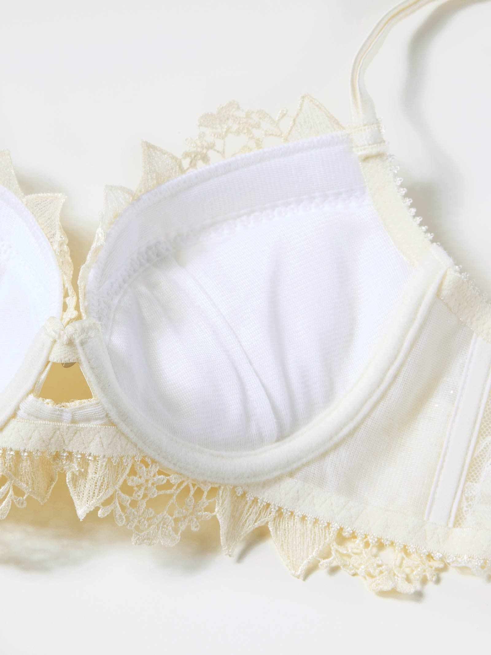 【Mivera＆/みゆうプロデュース】Radiant Elf Bra　レディアントエルフブラ/CREAM