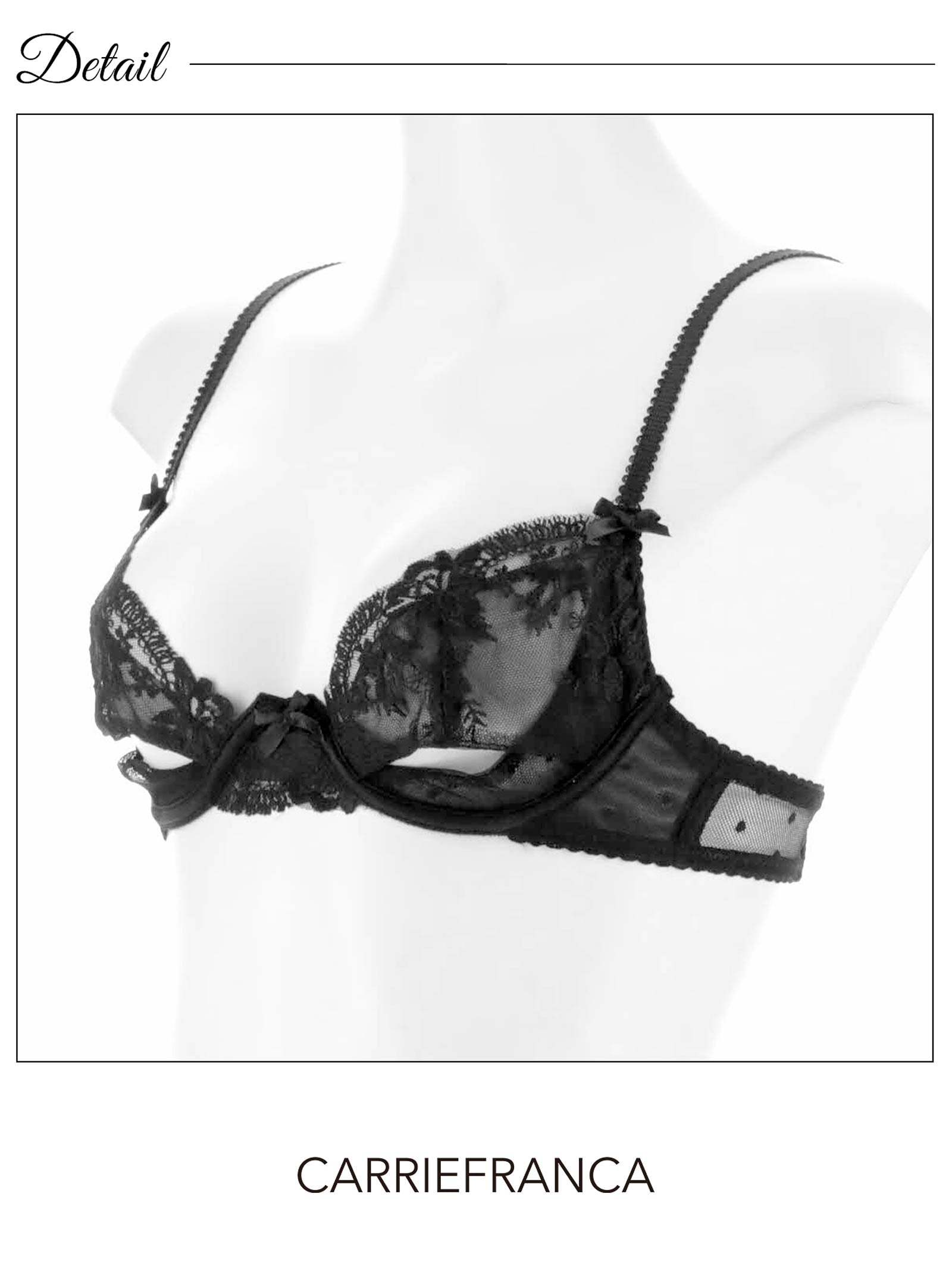 6/18新作![CARRIEFRANCA]ディープフローラブラセット