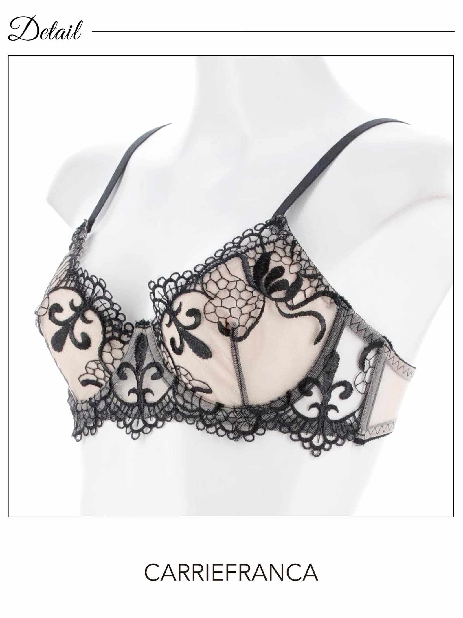 7/16新作![CARRIEFRANCA]シアーダマスクヌーディブラセット
