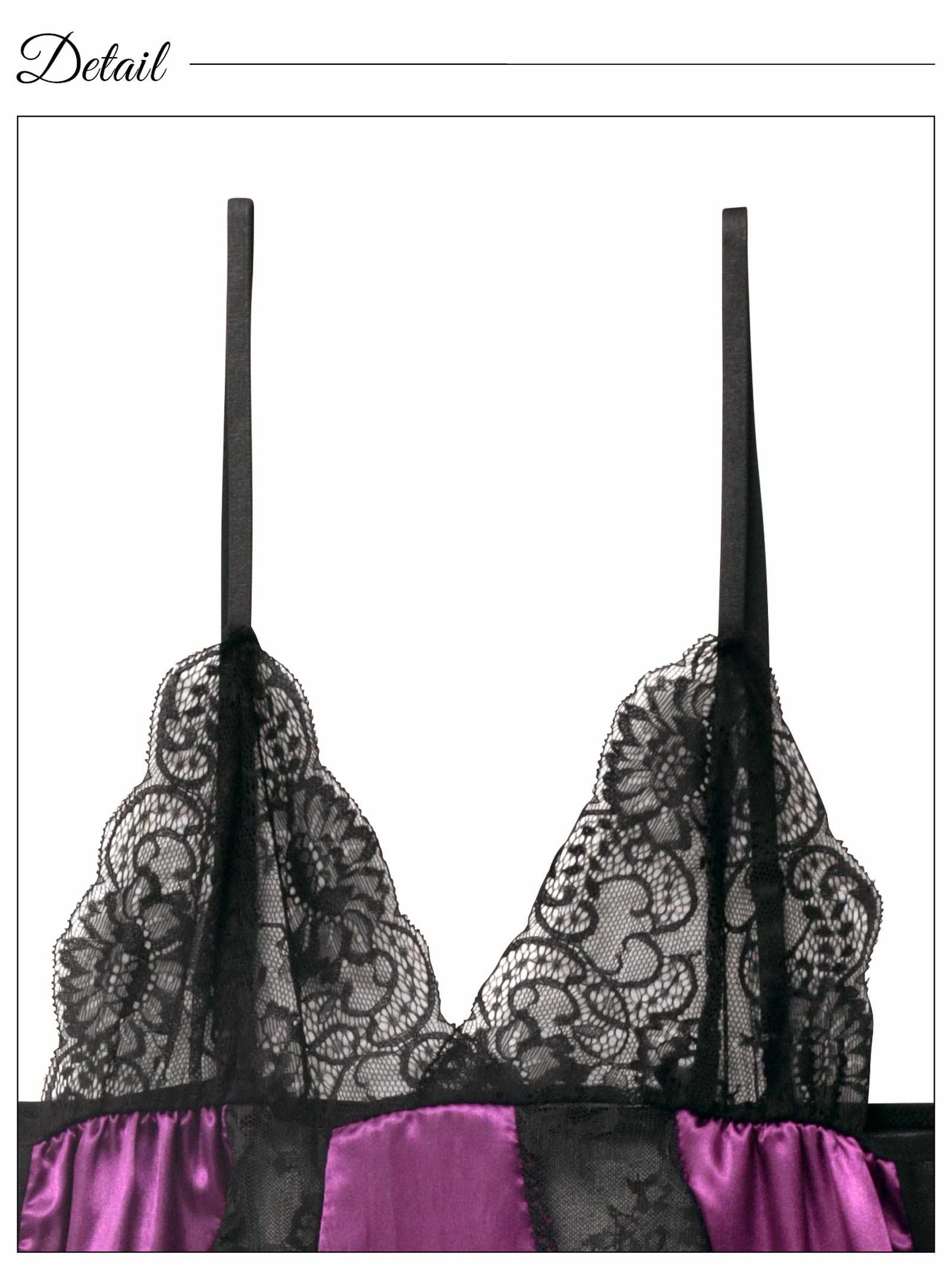 9/12新作![CARRIEFRANCA]ヴァイオレットシアーベビードール