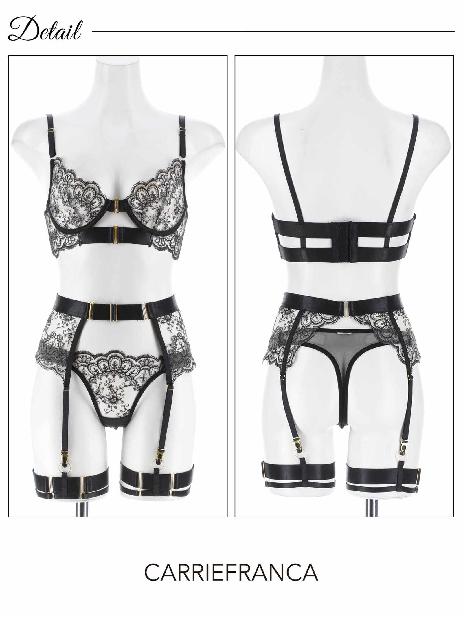 10/10新作![CARRIEFRANCA]アンティークフルールブラセット