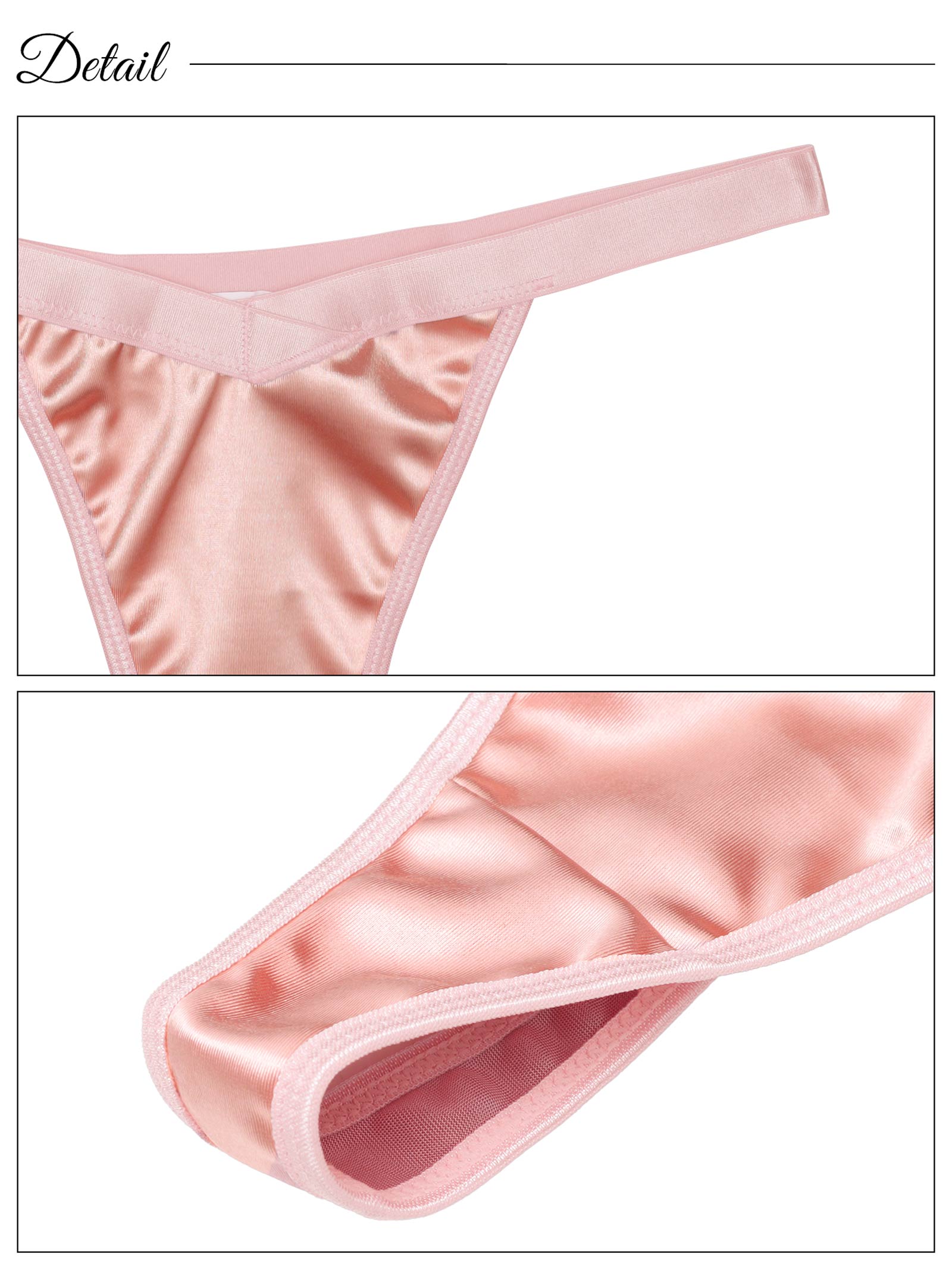 [CARRIEFRANCA]バッククロスサテンブラセット