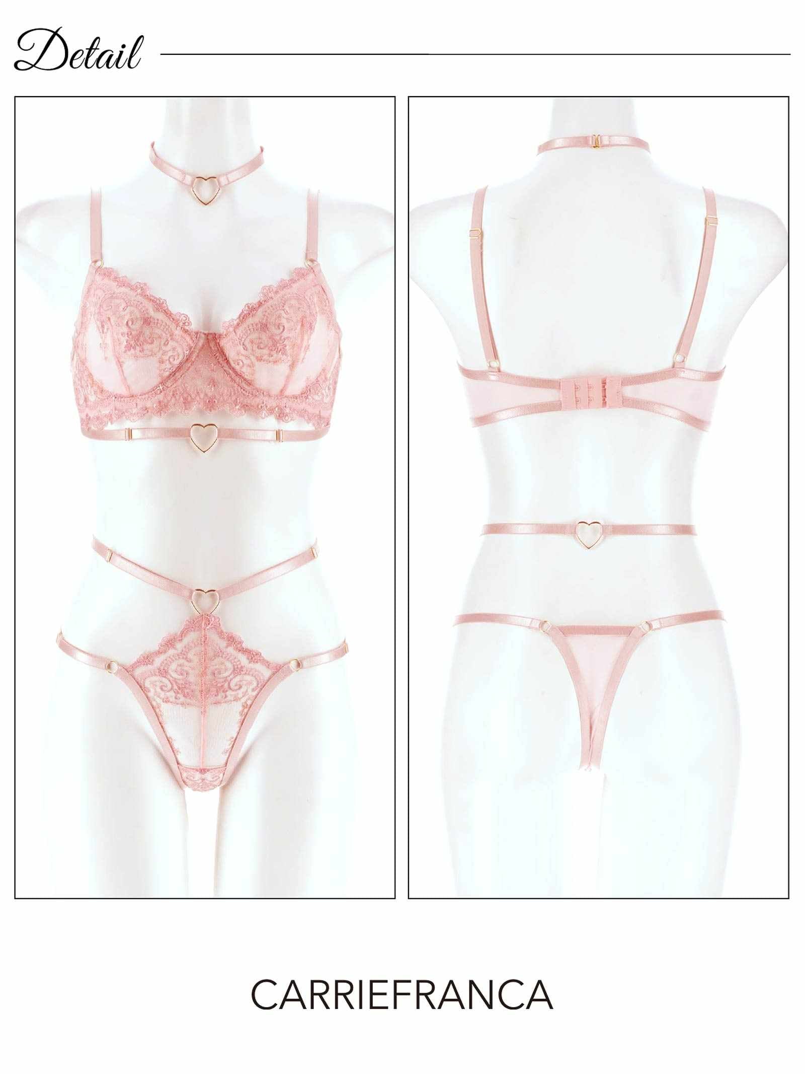 10/22新作![CARRIEFRANCA]プリンセスハートブラセット