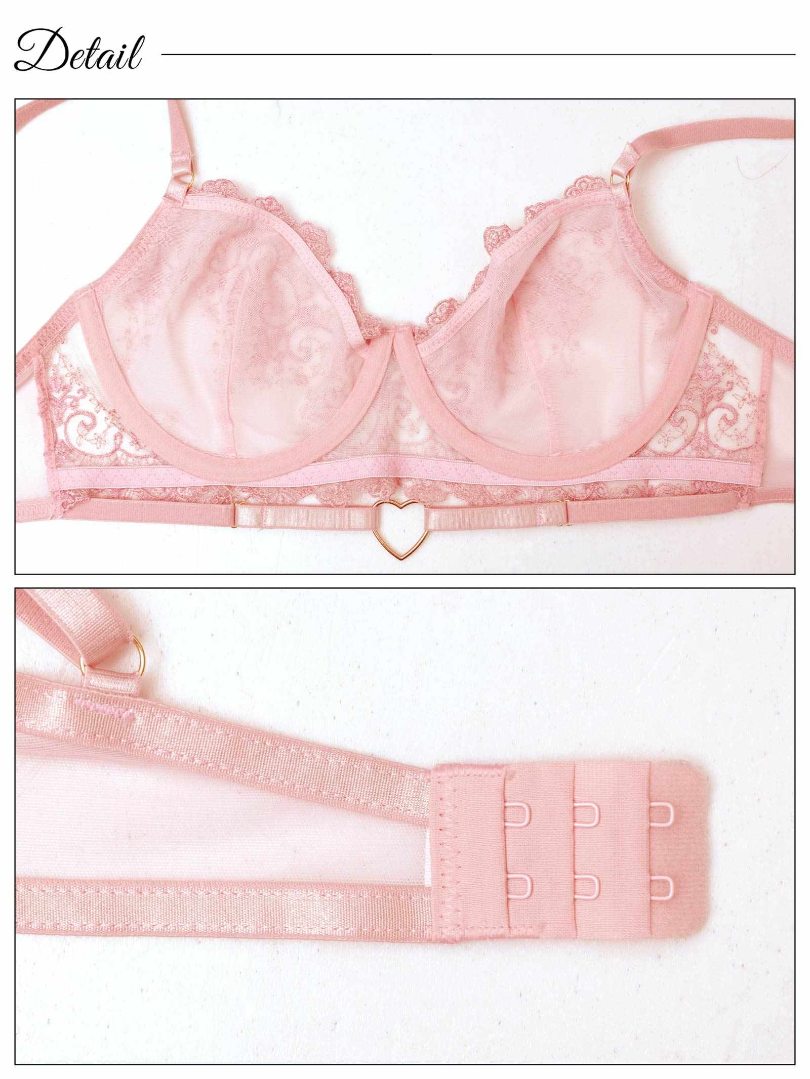 10/22新作![CARRIEFRANCA]プリンセスハートブラセット