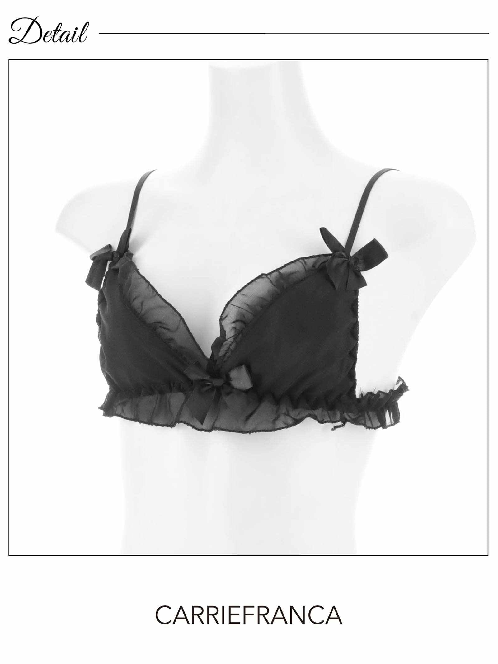 10/27新作![CARRIEFRANCA]エンジェルフリルブラセット［大人気］