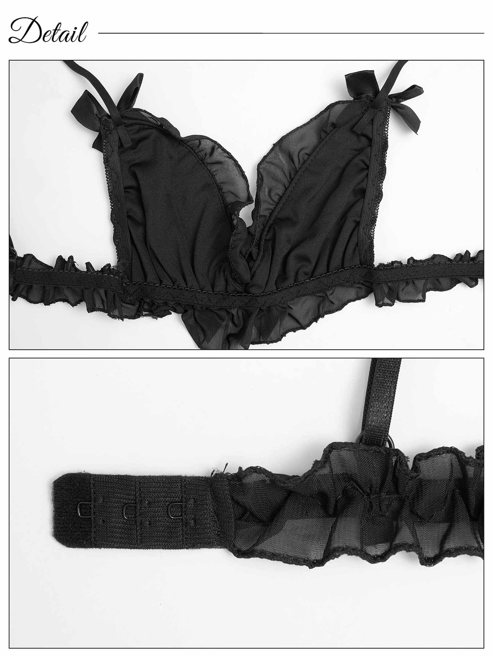 10/27新作![CARRIEFRANCA]エンジェルフリルブラセット［大人気］