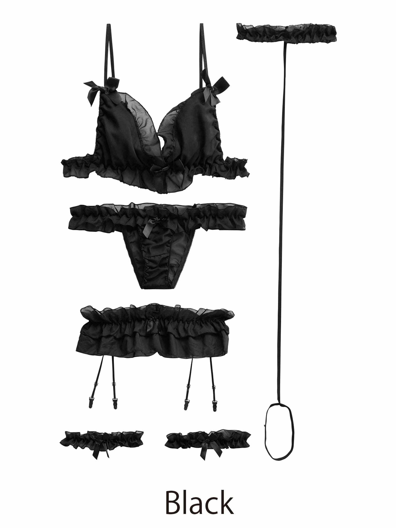 10/27新作![CARRIEFRANCA]エンジェルフリルブラセット［大人気］