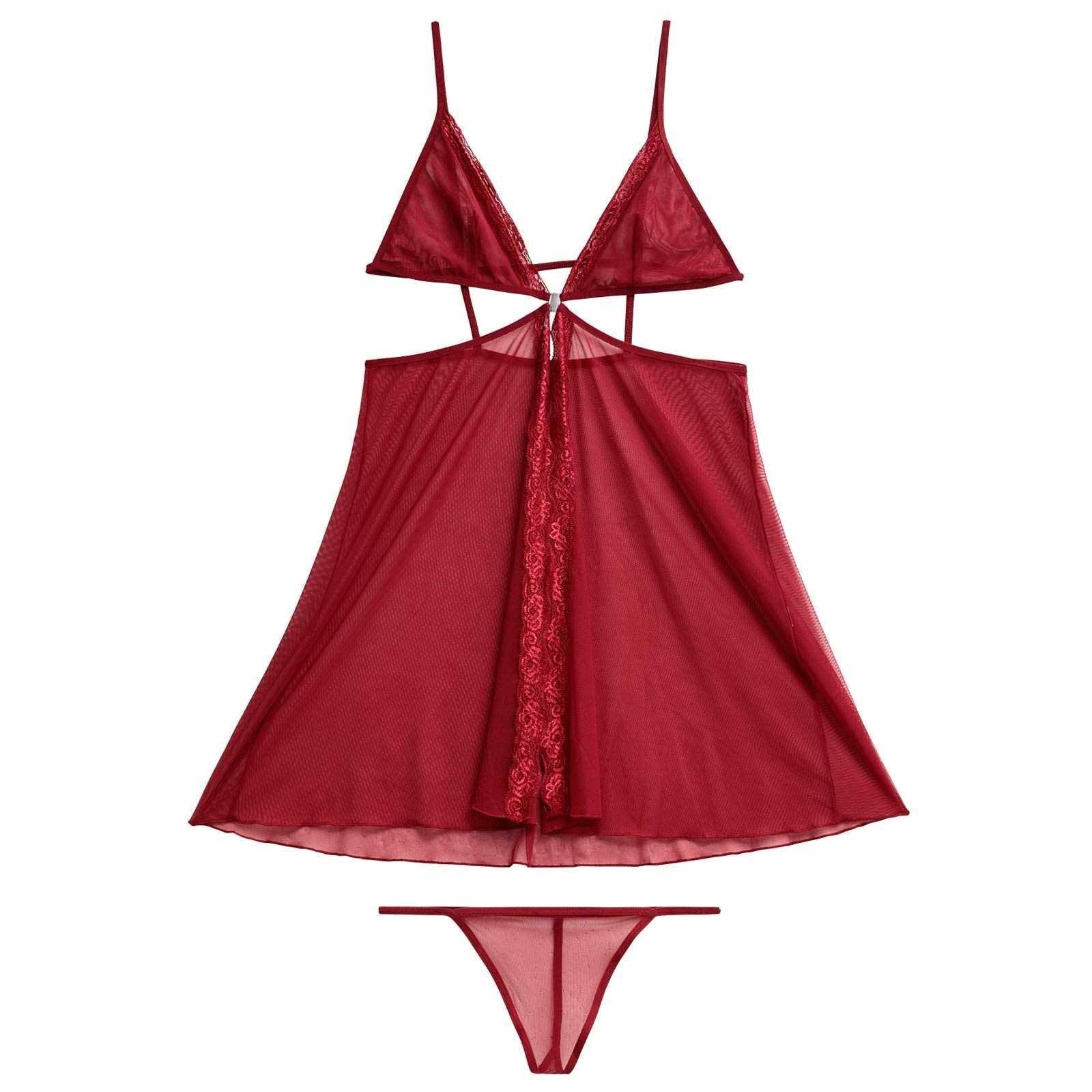 1/15再販![CARRIEFRANCA]エレガントカットレースベビードール - 【公式】247Lingerie