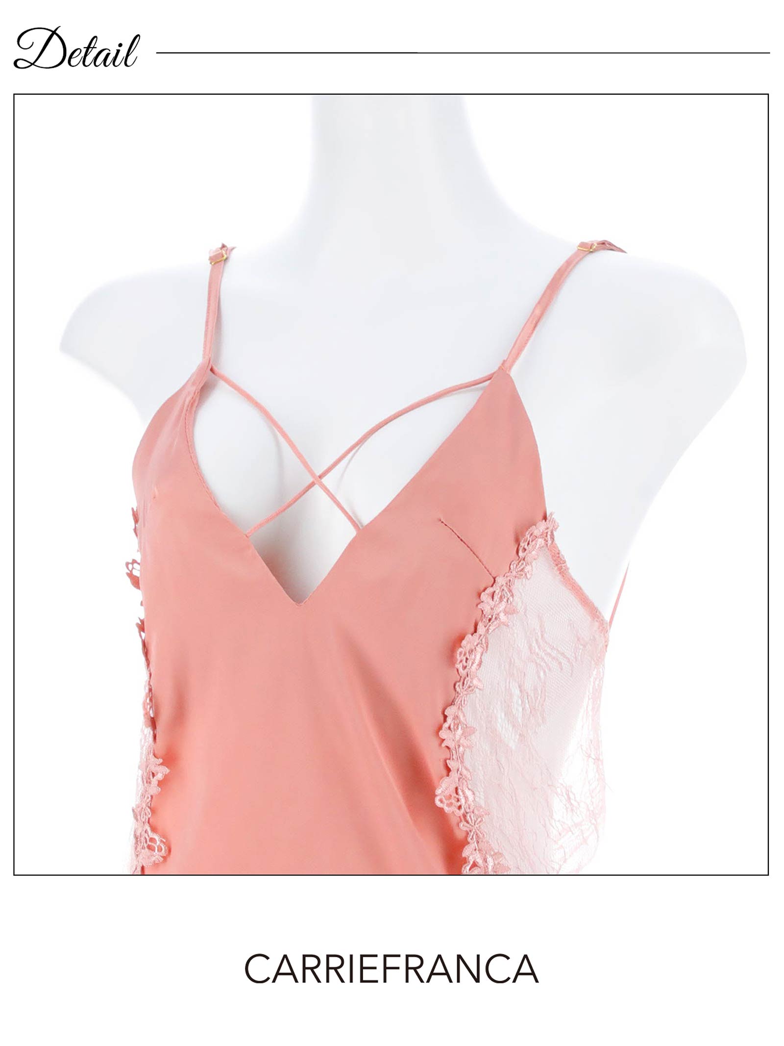 10/20新作![CARRIEFRANCA]セレーヌレースベビードール