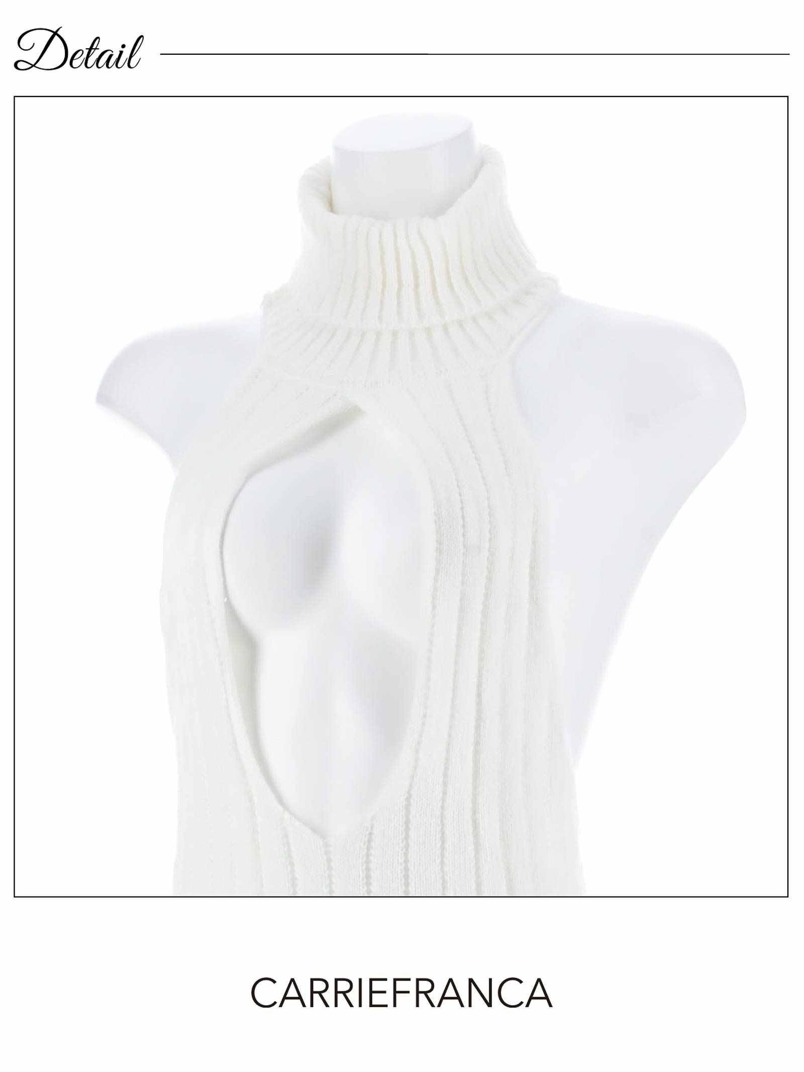 11/14新作![CARRIEFRANCA]シャルムリボンニットベビードール