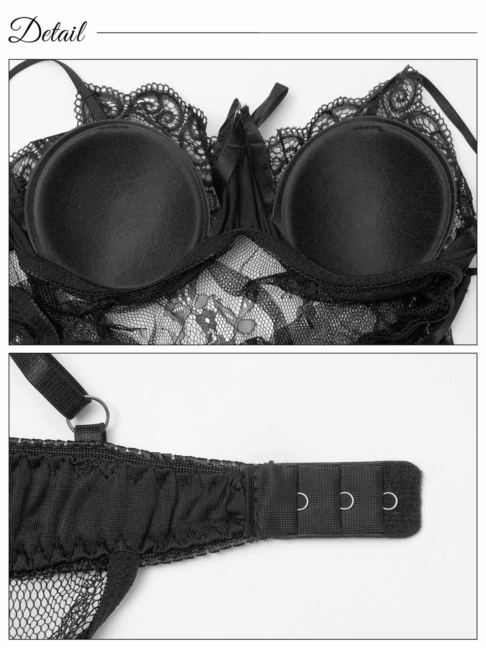 12/17新作![CARRIEFRANCA]シアーレースヌーディーベビードール