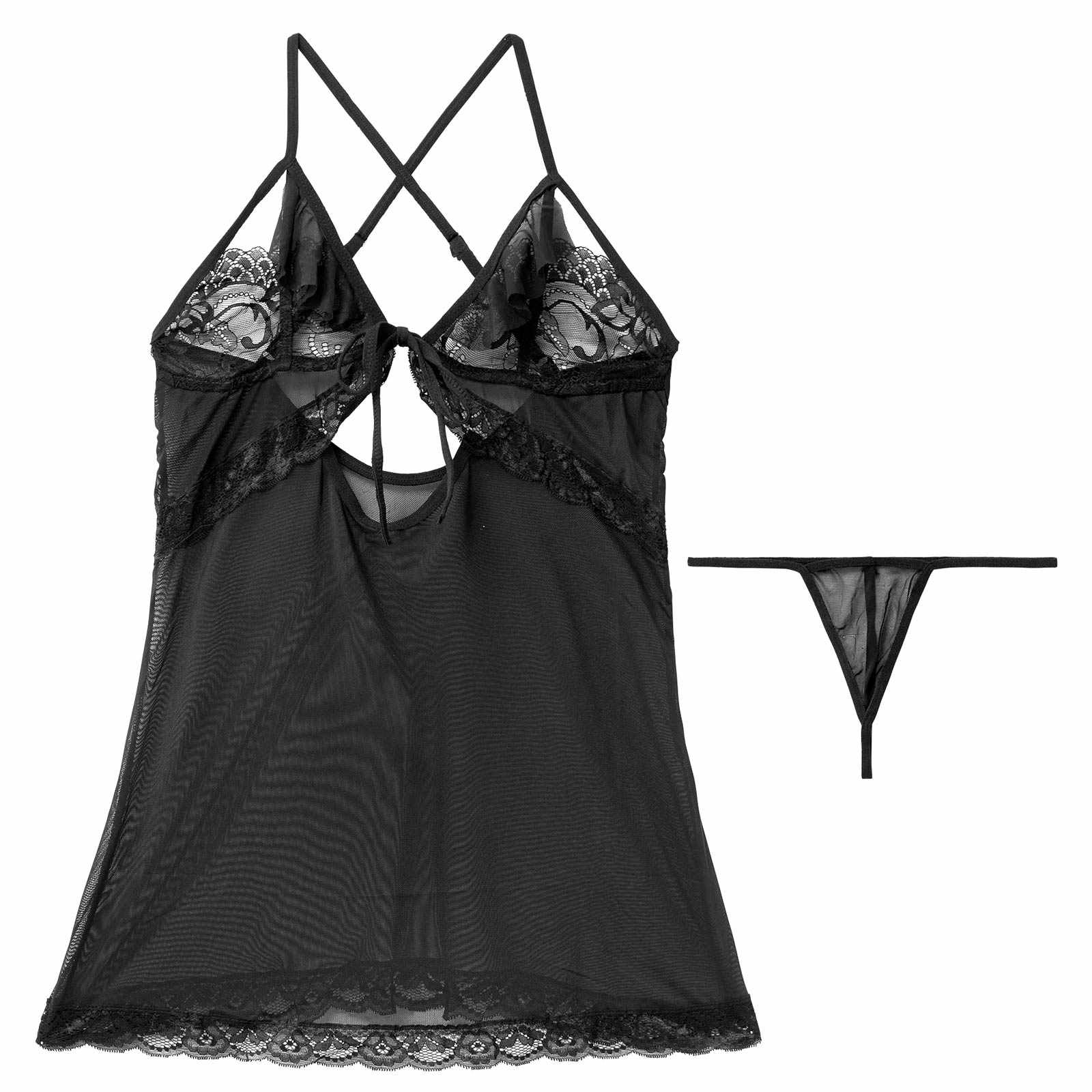 12/15新作![CARRIEFRANCA]ヌーディーレースベビードール