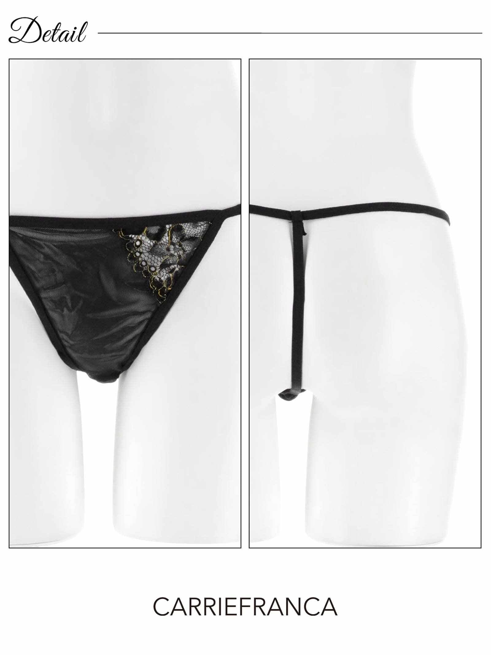 12/22新作![CARRIEFRANCA]フルールレースアップベビードール